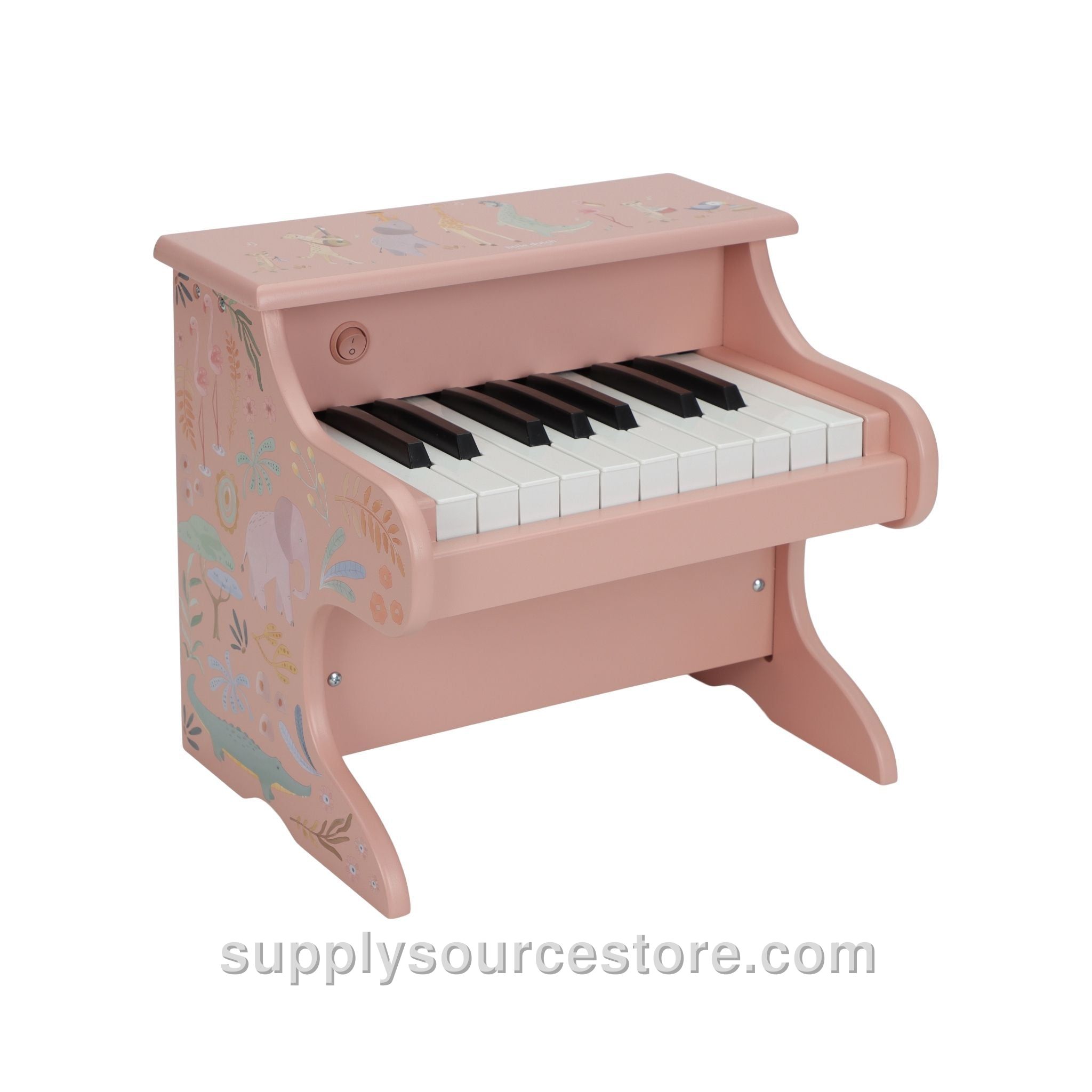 Wooden Piano Pink - Safari Friends