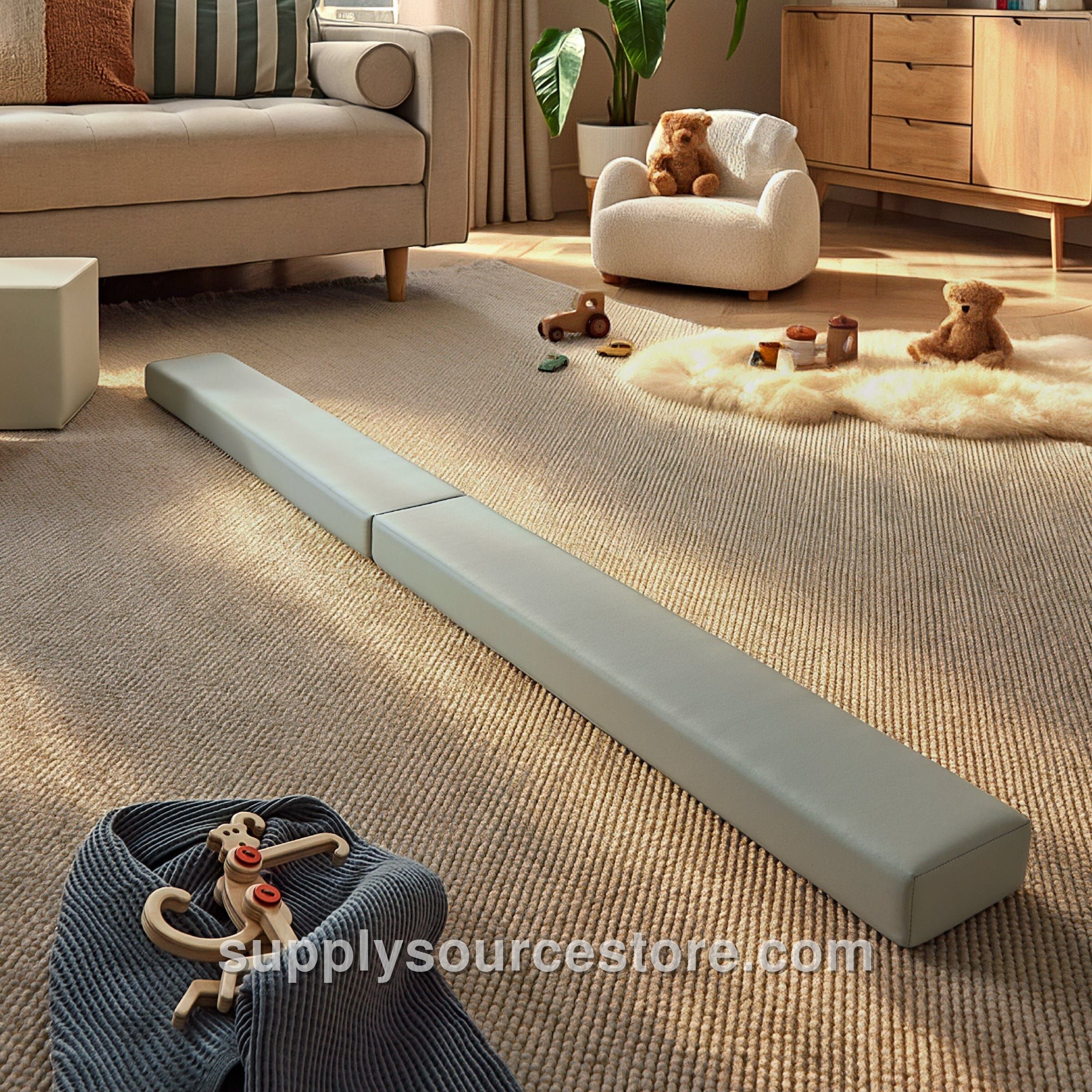 Soft Play Balance Beam - Sea Salt