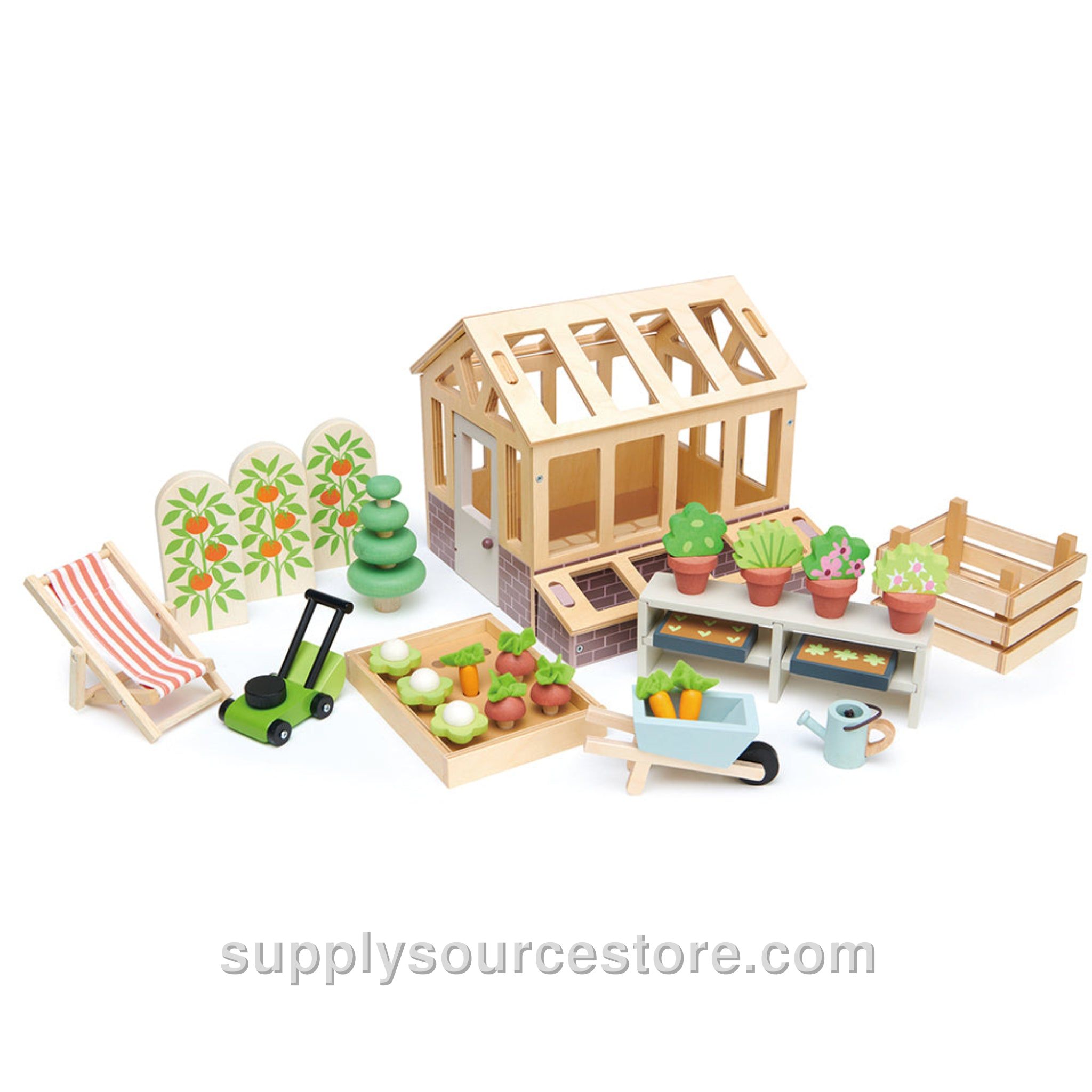 Greenhouse and Garden Set