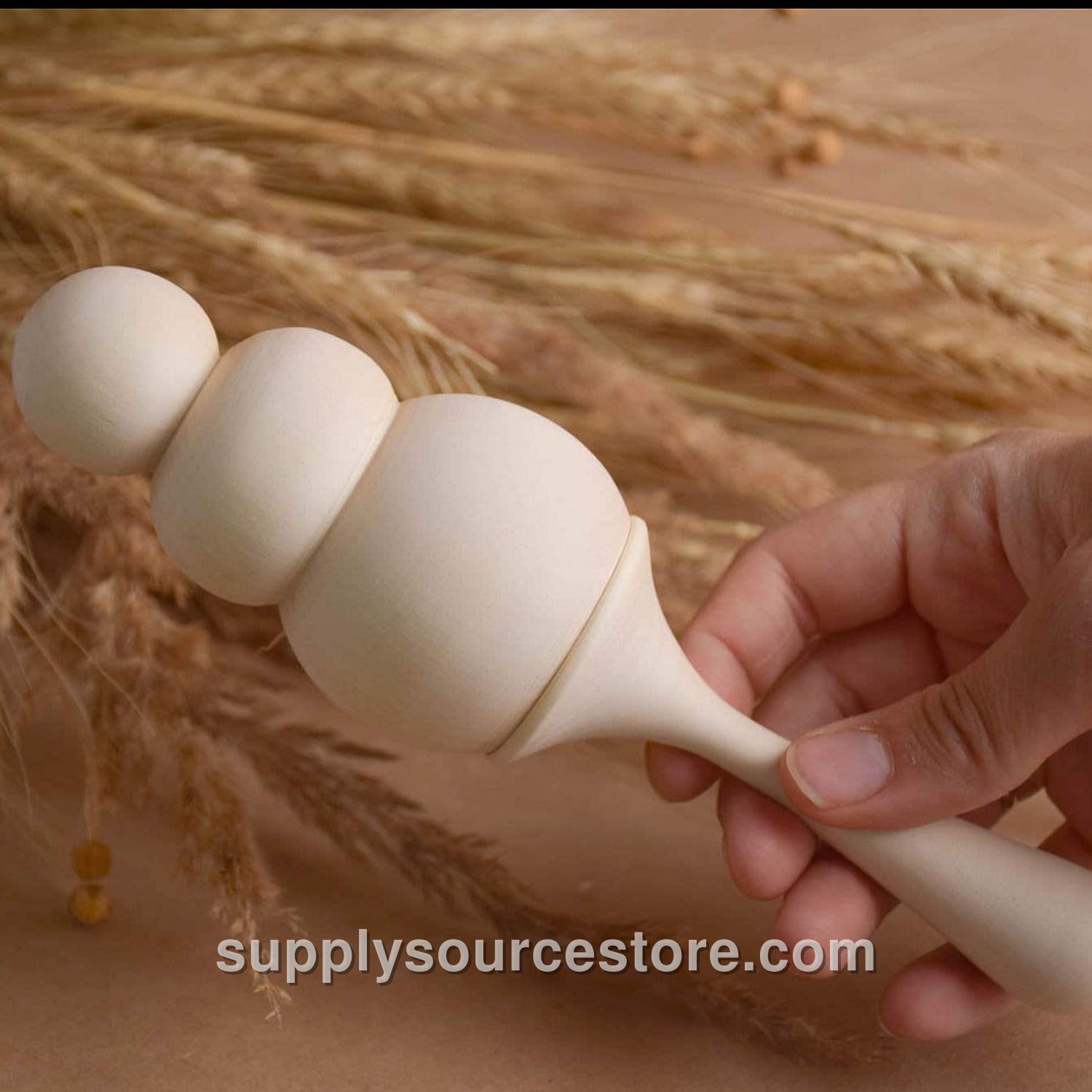 Ice Cream Wooden Maracas