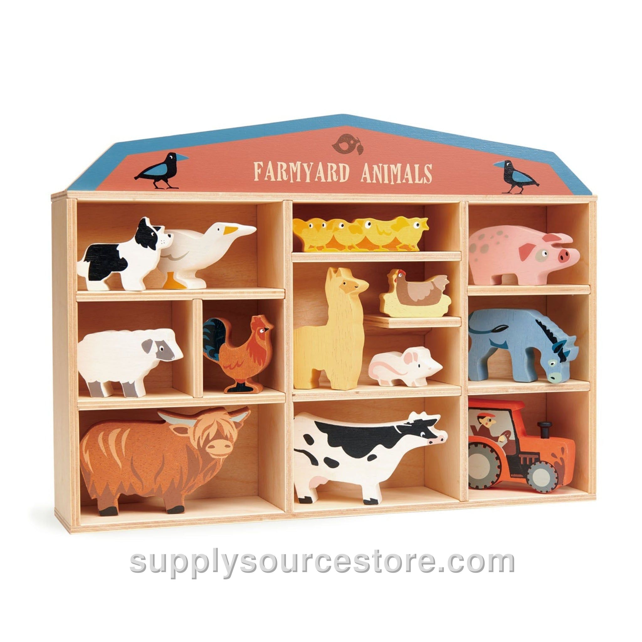 13 Farmyard Animals Set
