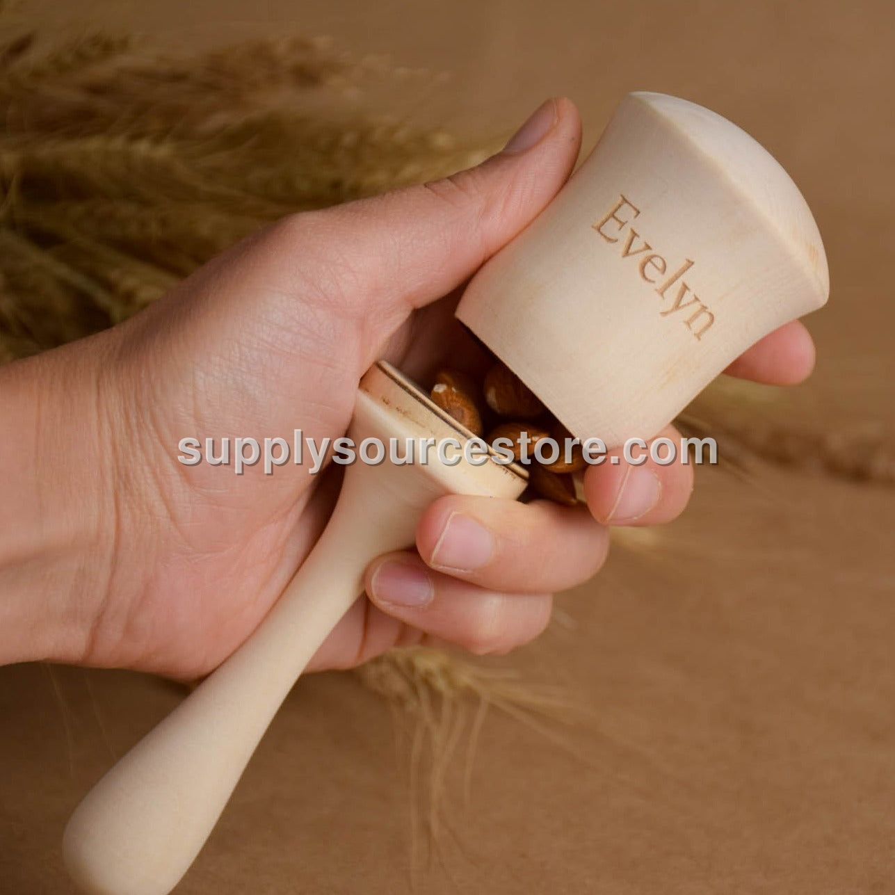 Bell Wooden Maracas