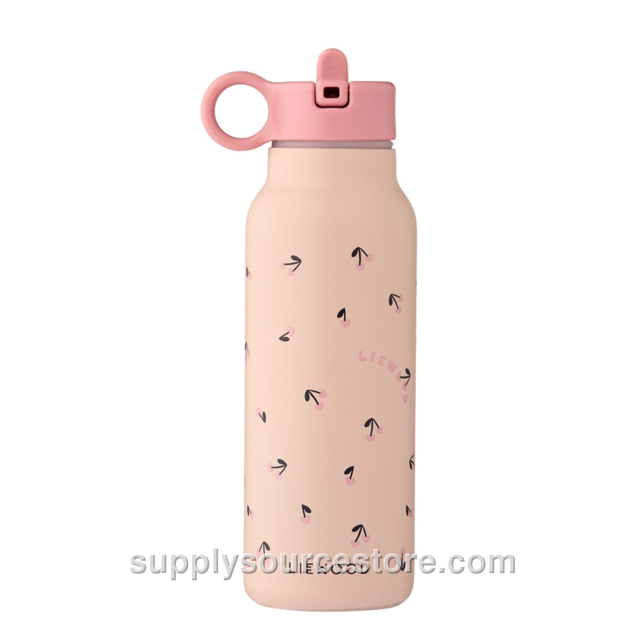 Falk Water Bottle 350 ml - Mini Cherry Heart / Rosey