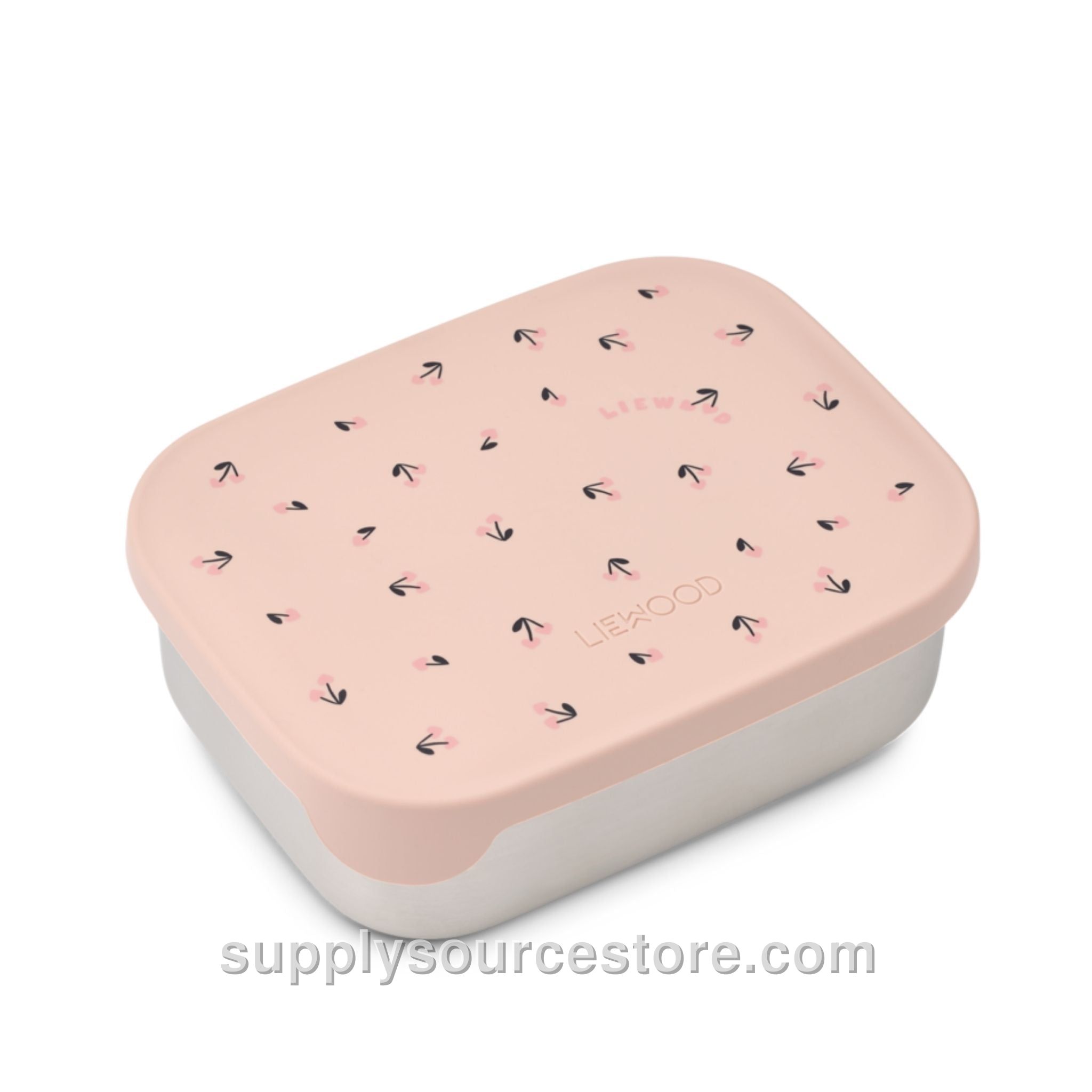 Arthur Printed Lunchbox - Mini Cherry Heart / Rosey