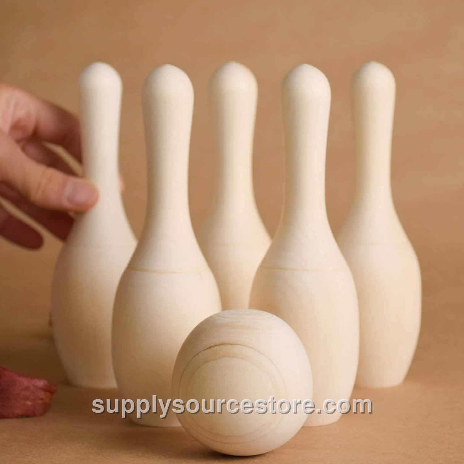 Natural Mini Bowling Game