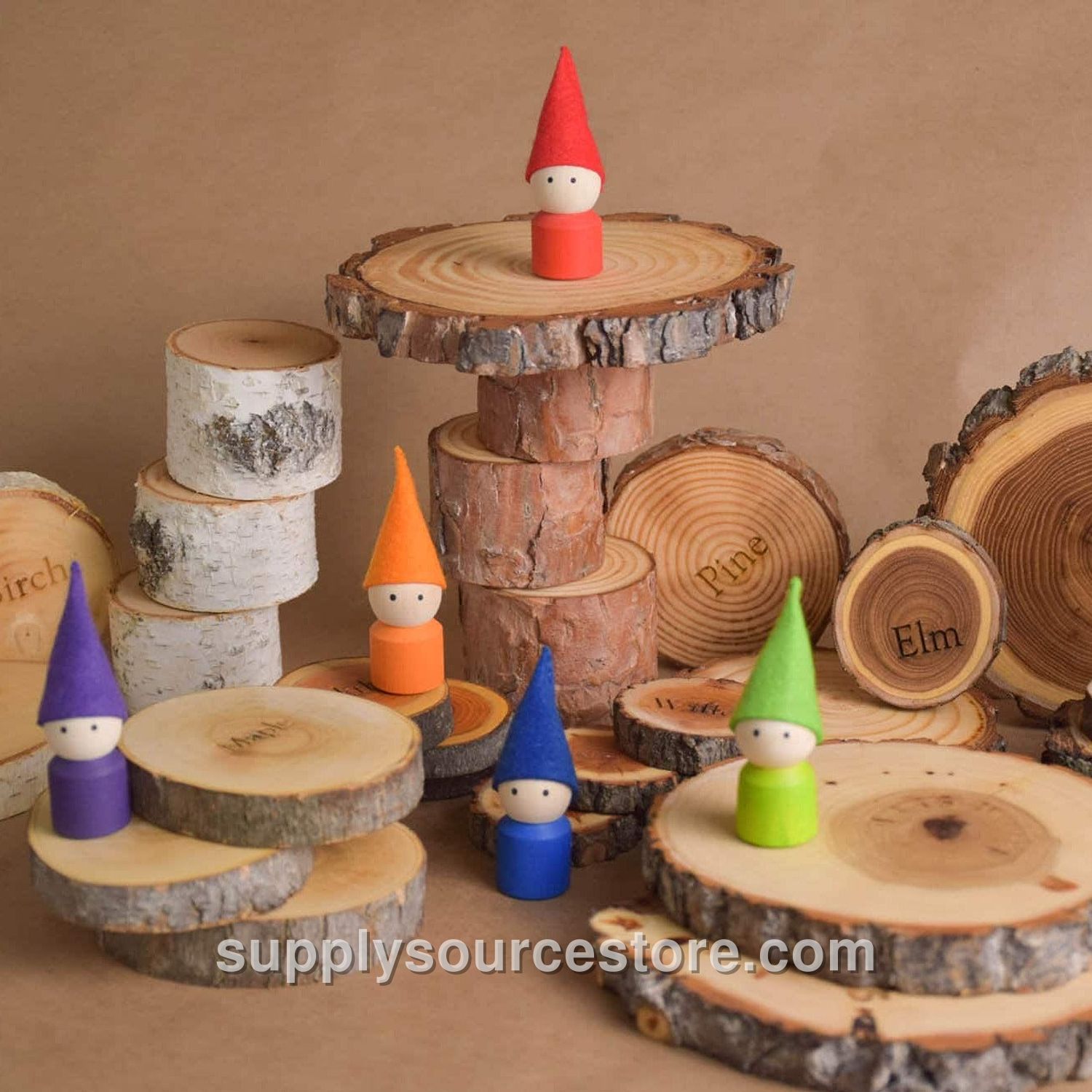 Waldorf Nature Wooden Blocks