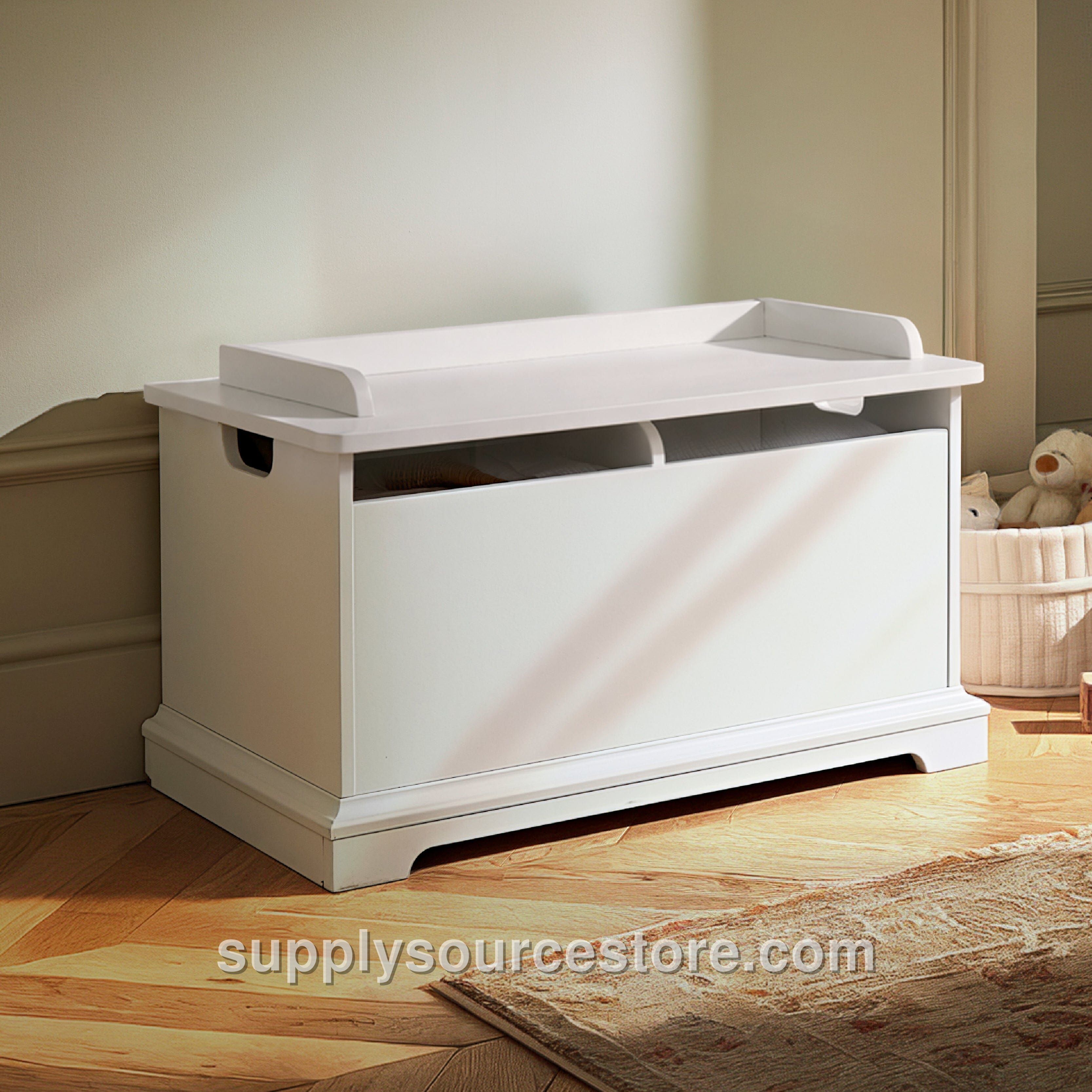 Beaumont Storage Box - White