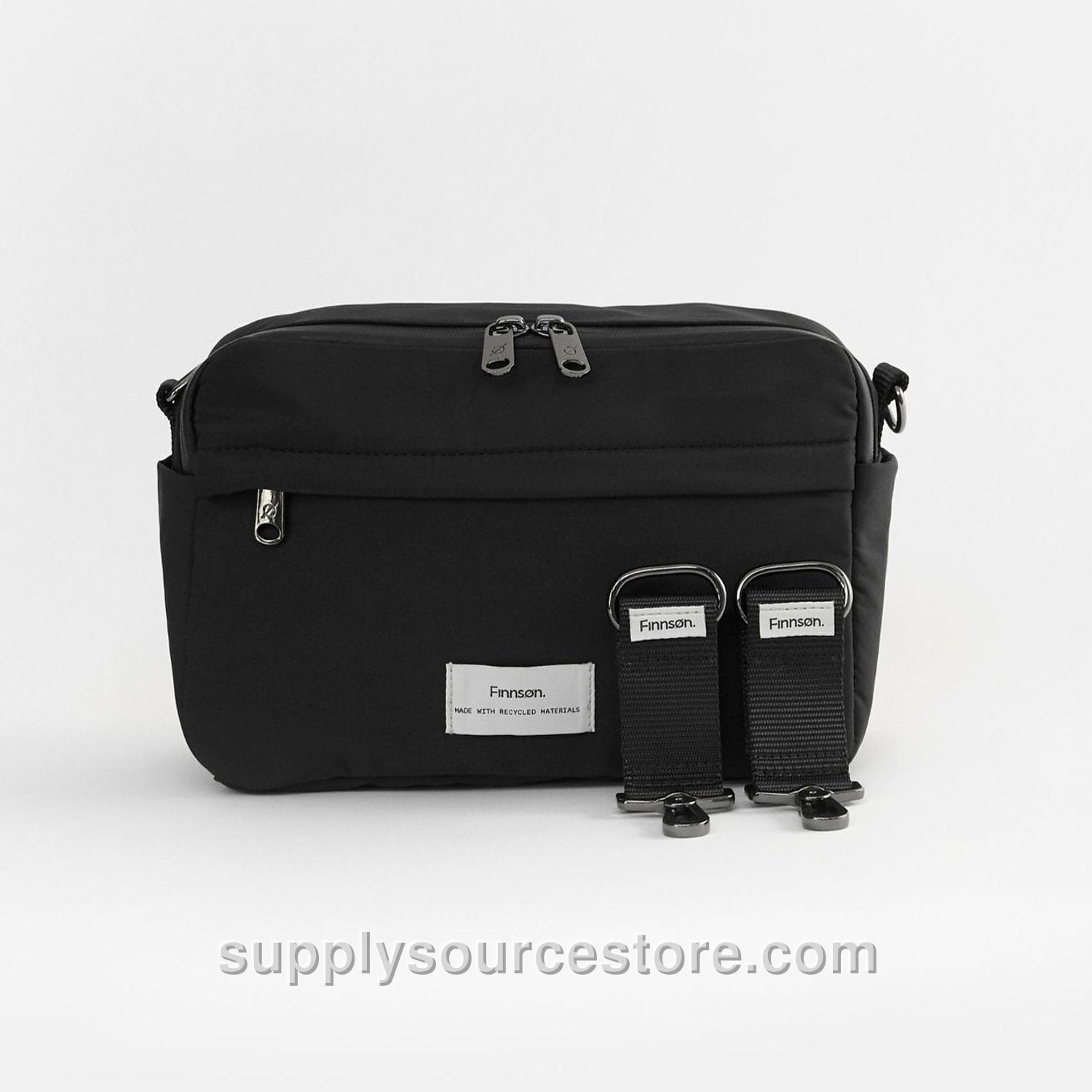 Frida Eco Stroller Organiser With Clips - Black