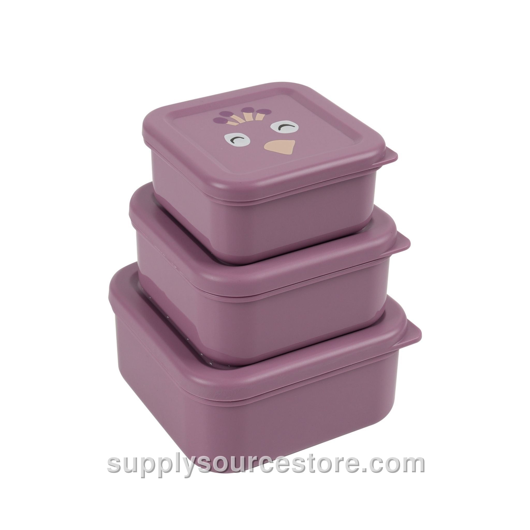 Snack Box Nesting 3pcs - Mrs. Peacock