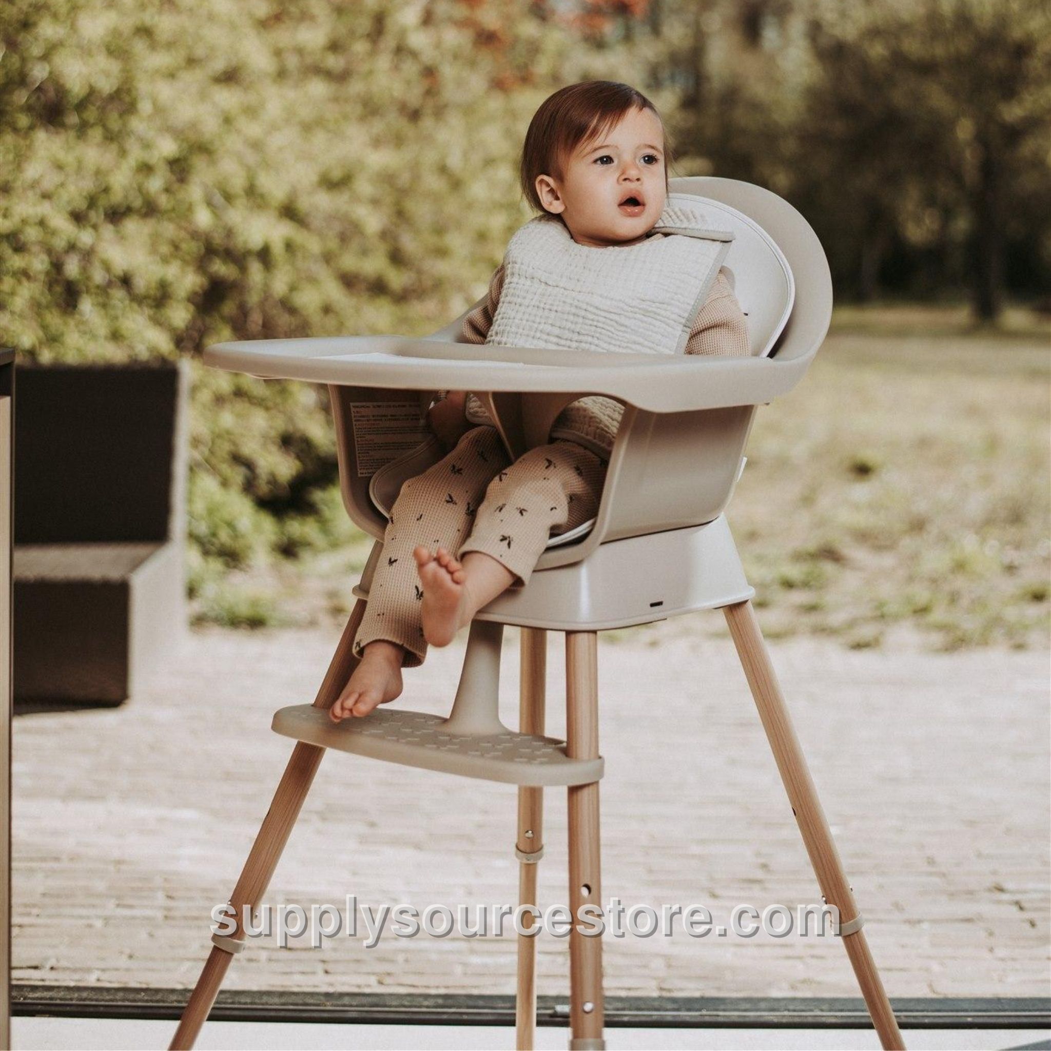 Highchair Ultimo 3 Luxe - Clay/Natural