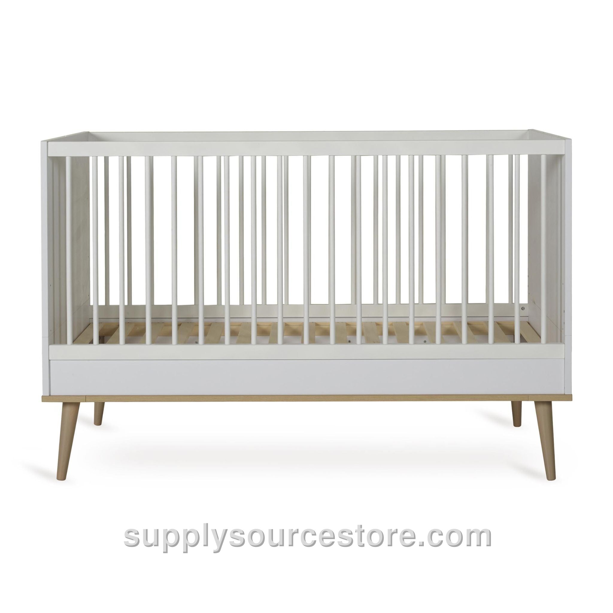 Flow Convertible Cot Bed 140 x 70cm (55.1 x 27.6 in) - White