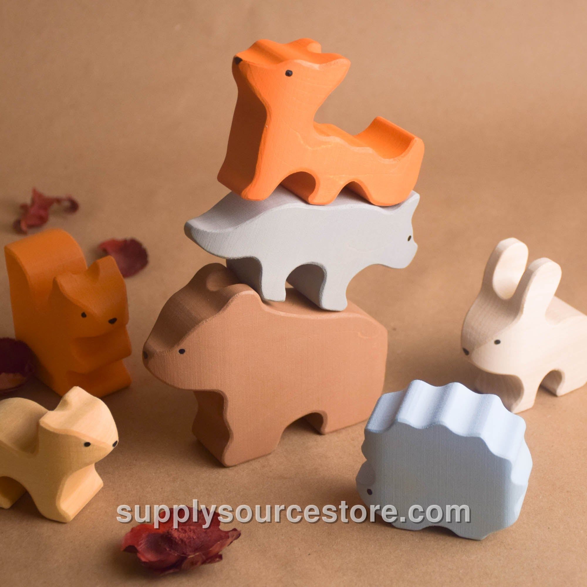 Colored Animals Set
