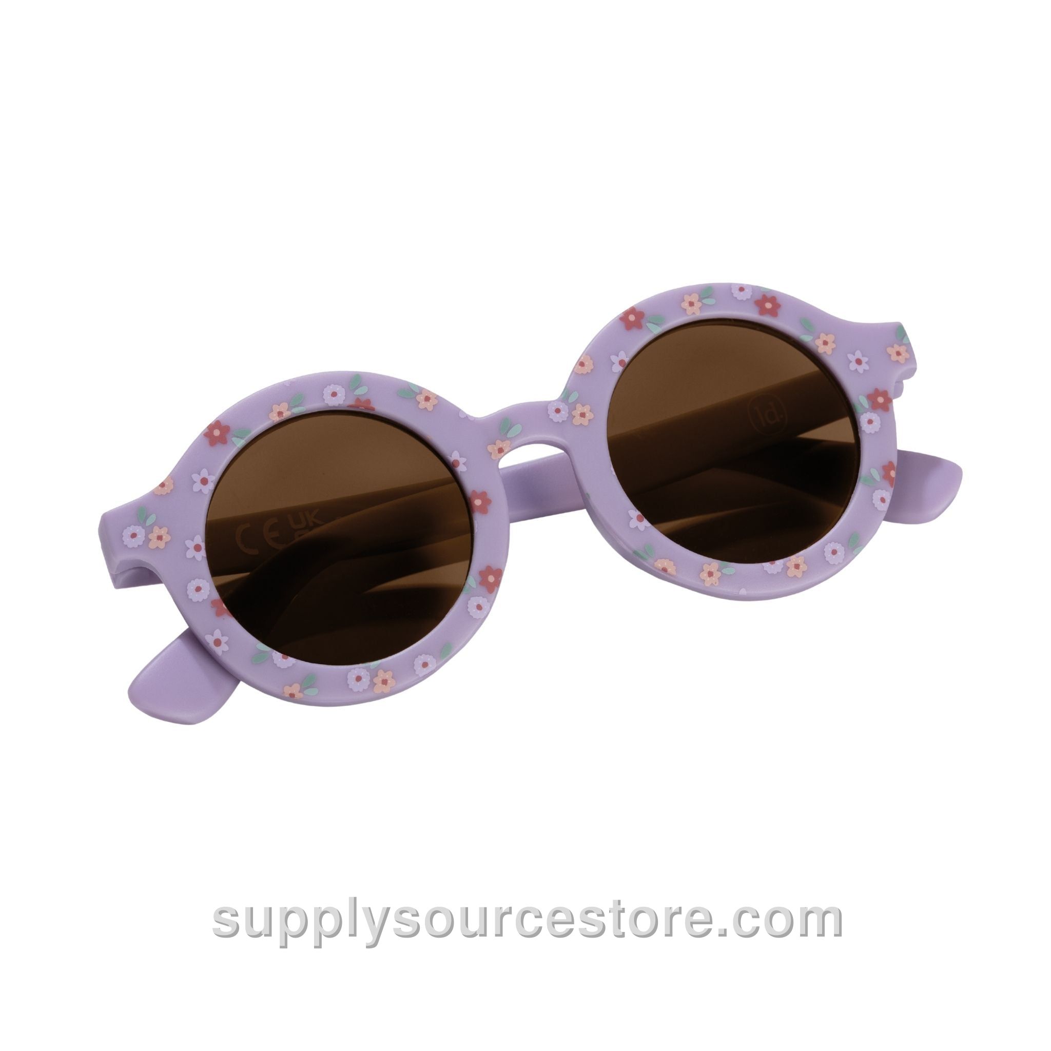 Sunglasses - Purple Flowers