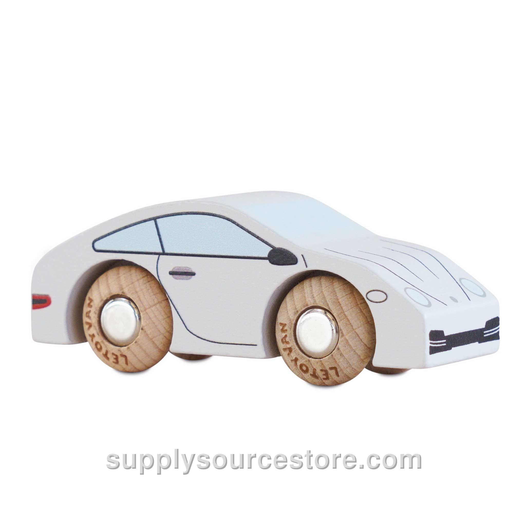 Wooden Car - Poppy