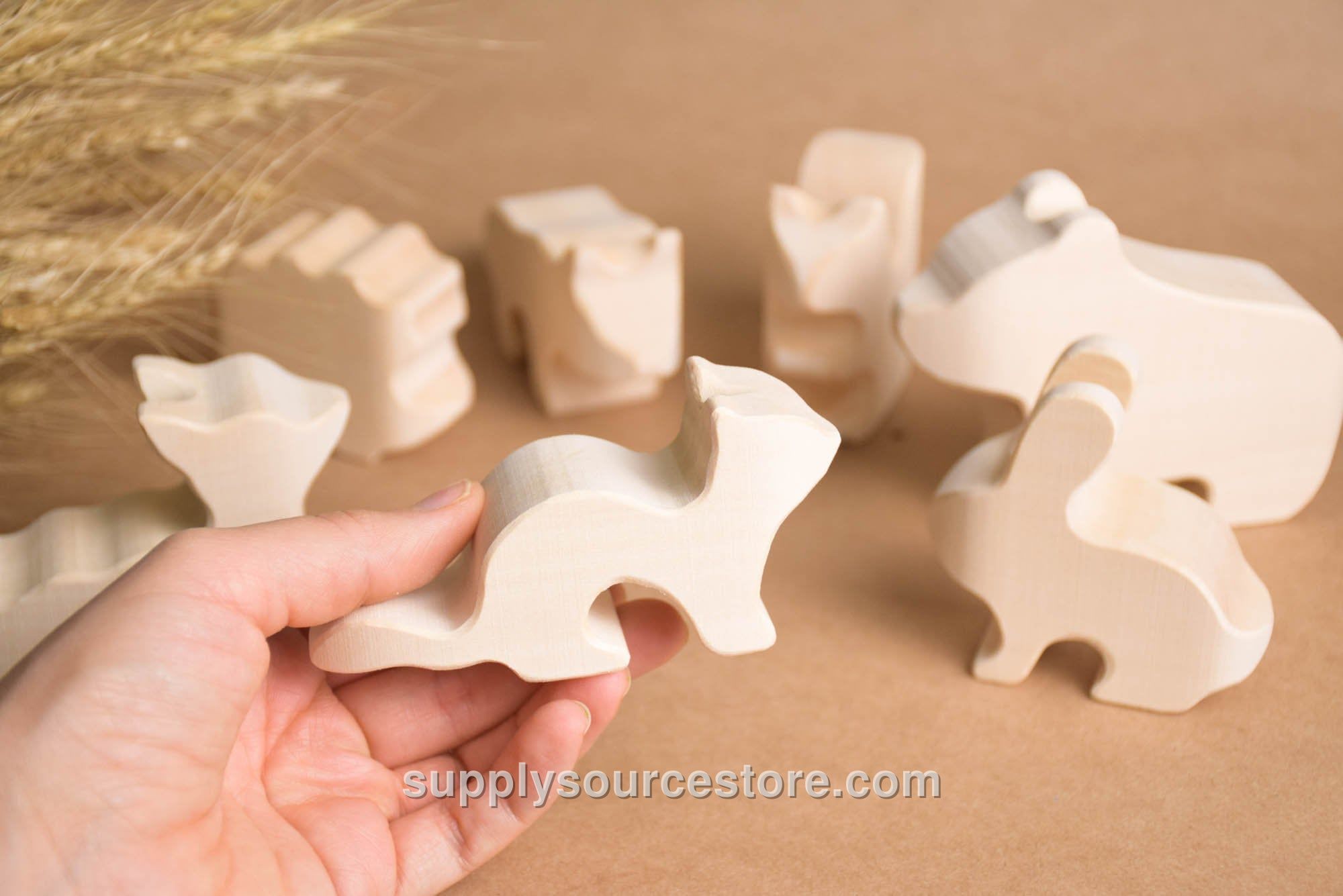 Natural Animals Toys Set