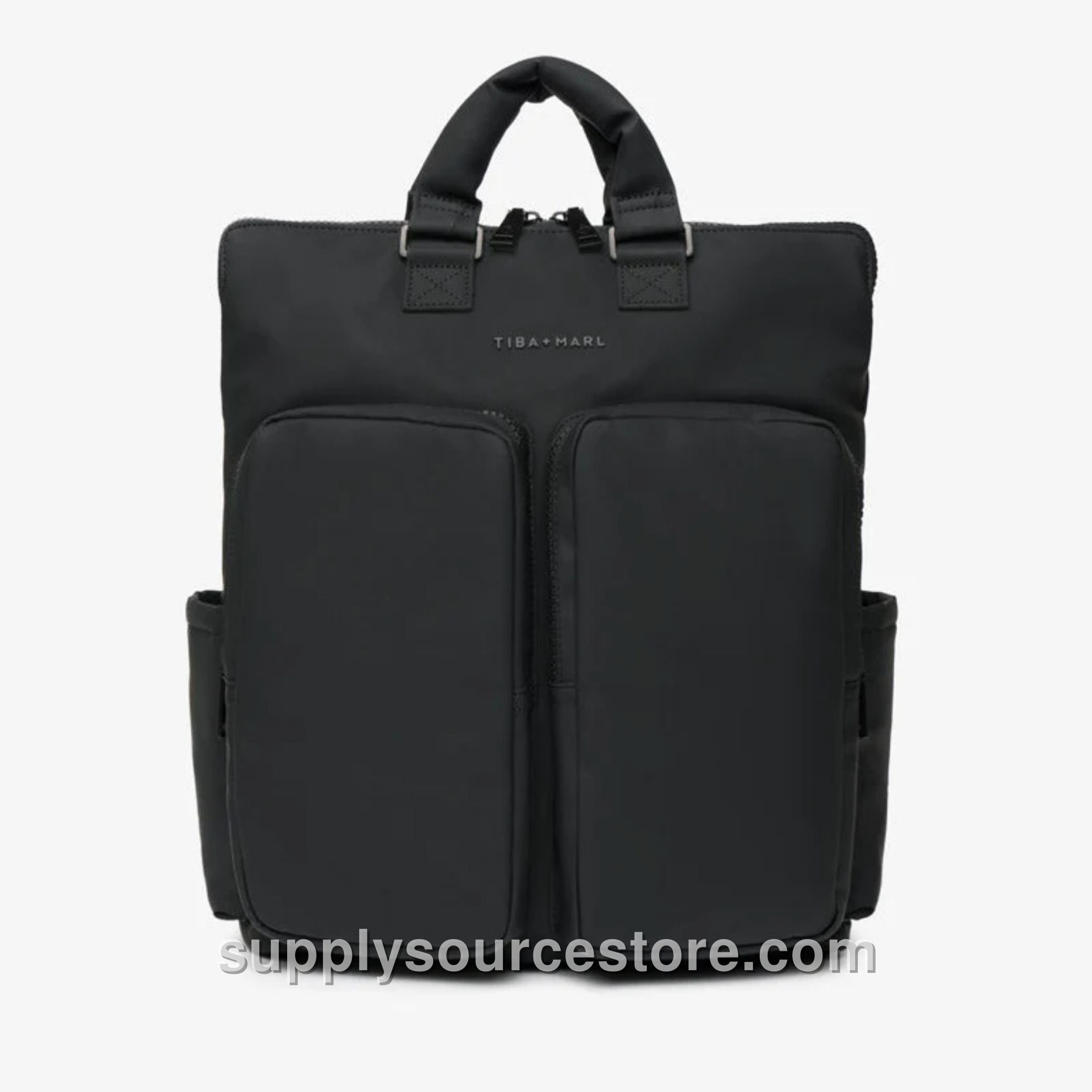 Ozzy Changing Tote / Backpack 2.0 - Matte Black