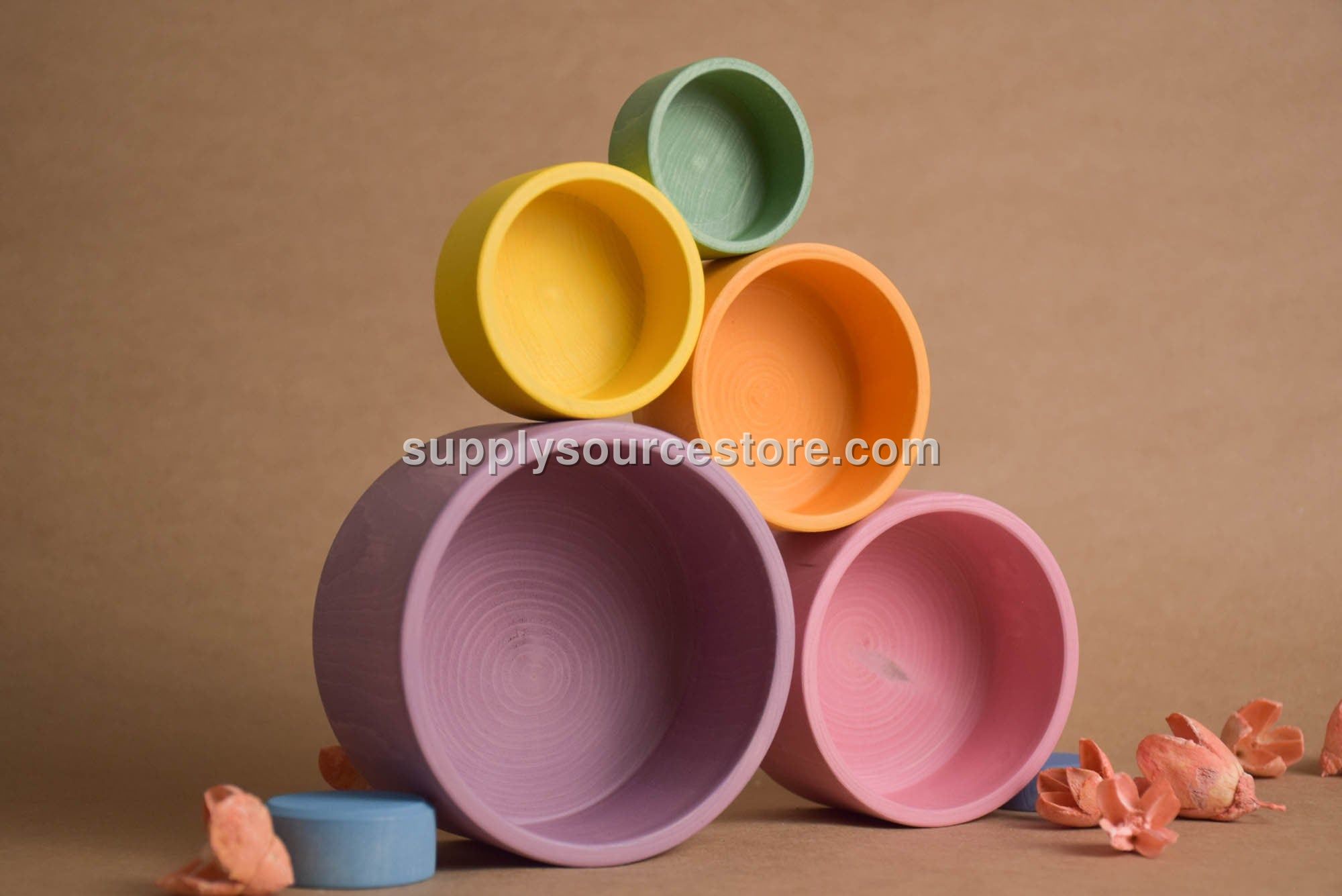 Pastel Nesting Bowls