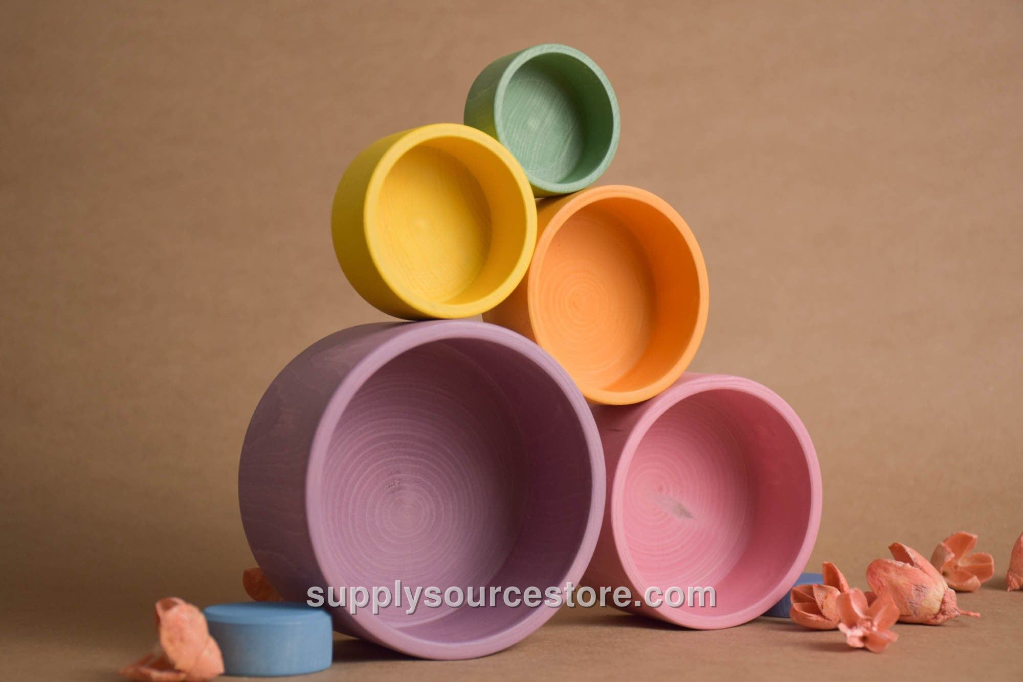 Pastel Nesting Bowls