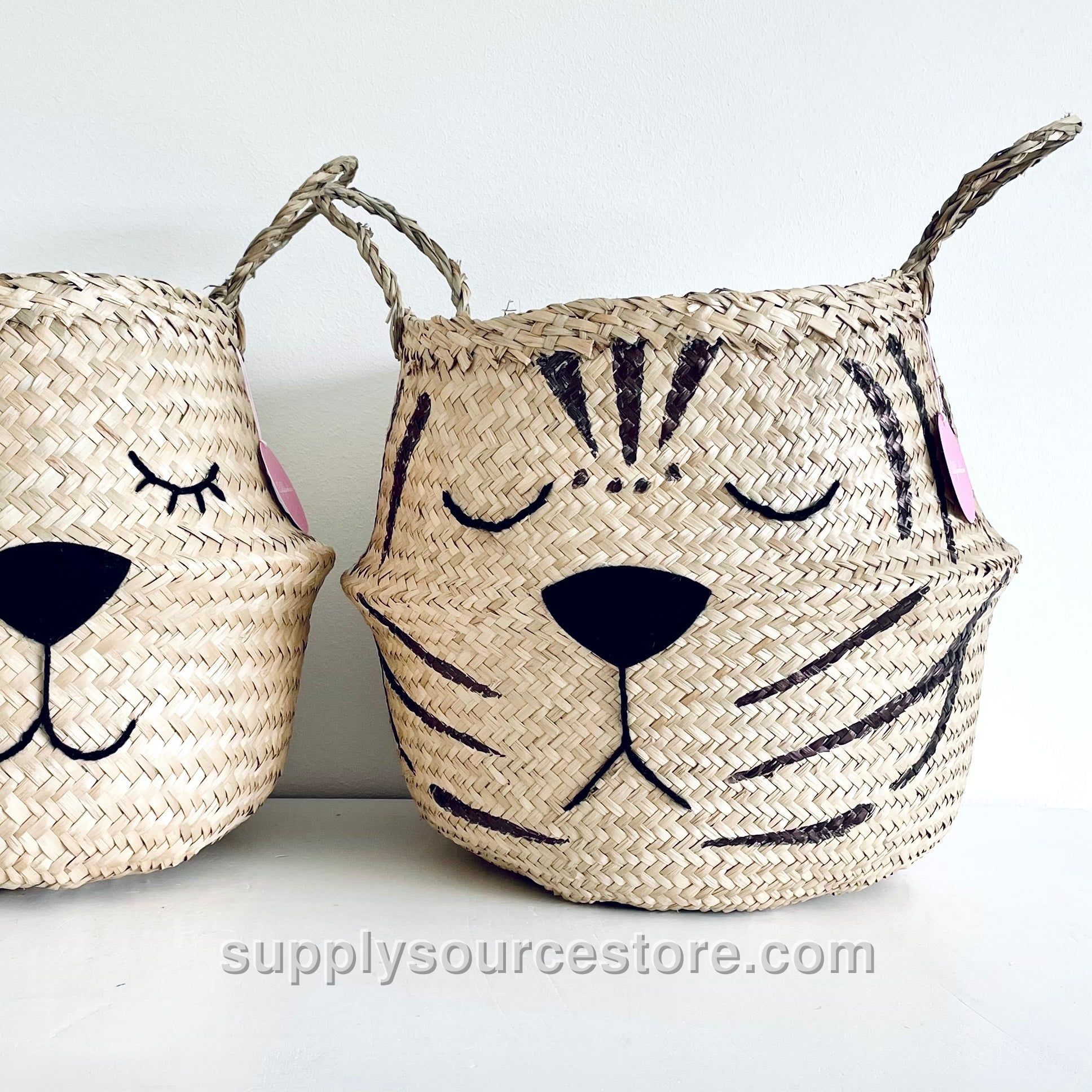 Natural Tiger Basket - Large