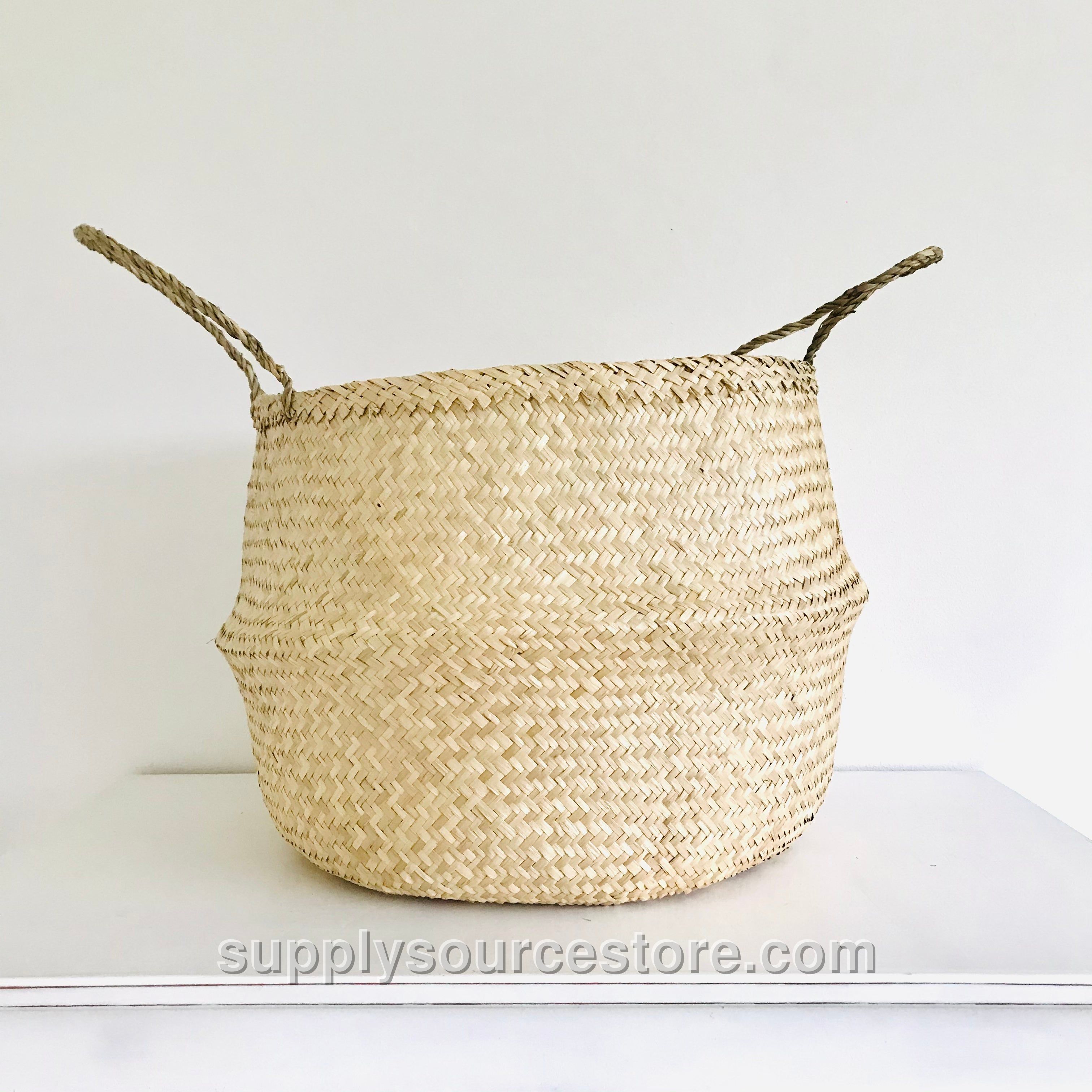 Natural Seagrass Basket - Extra Large