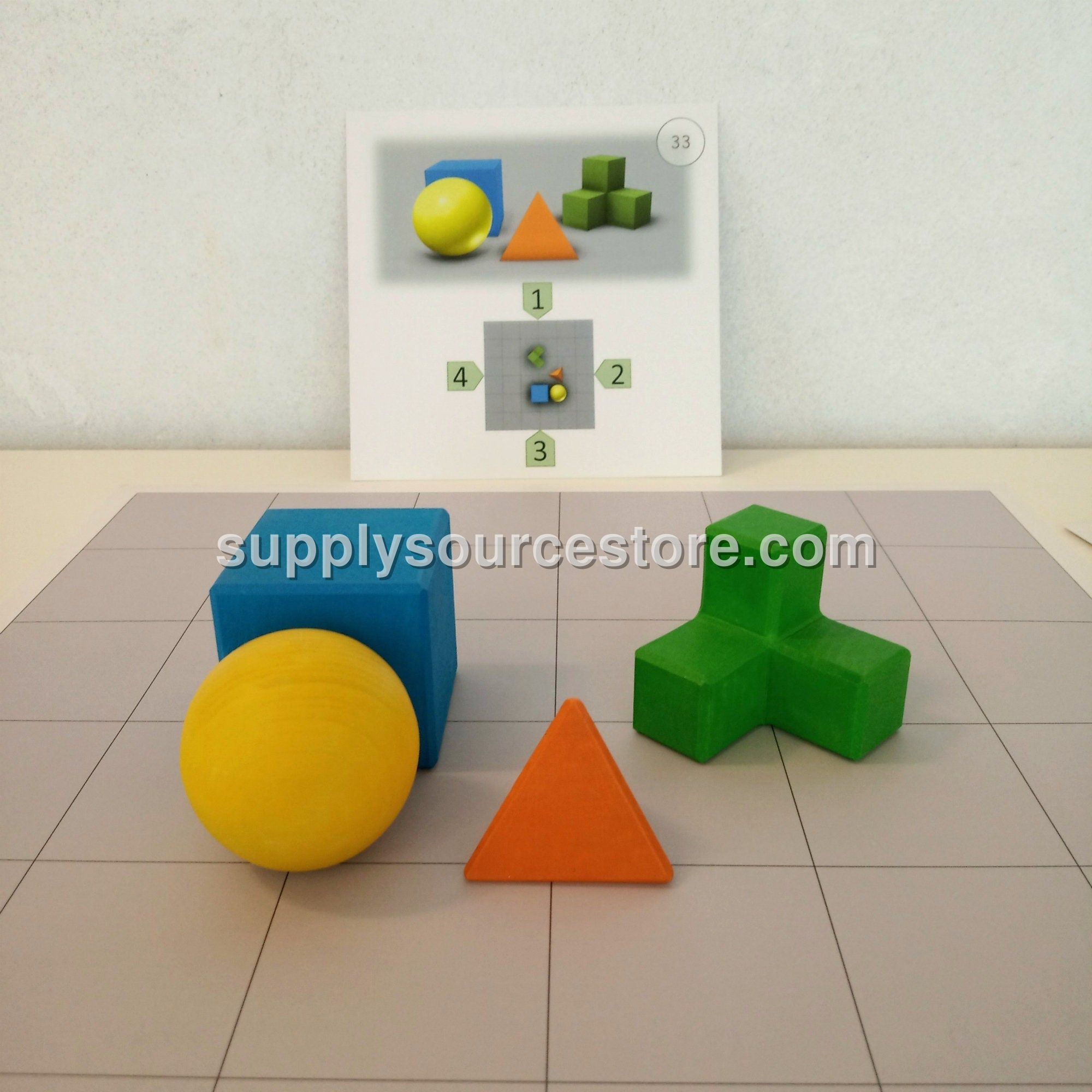 Correct point of view,, Educational toy, Learning toy, Wooden toy, Logic game