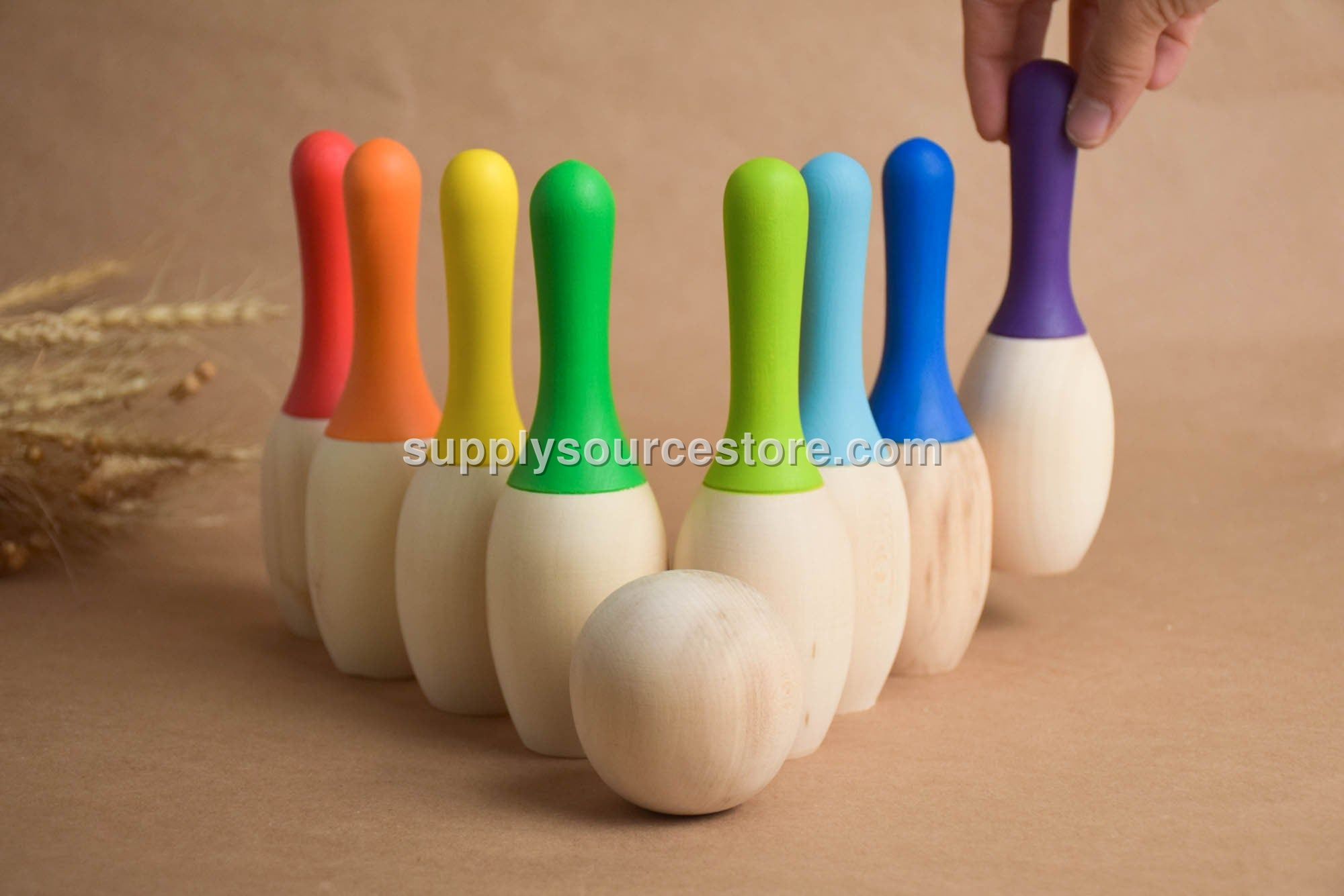 Rainbow Mini Bowling Game