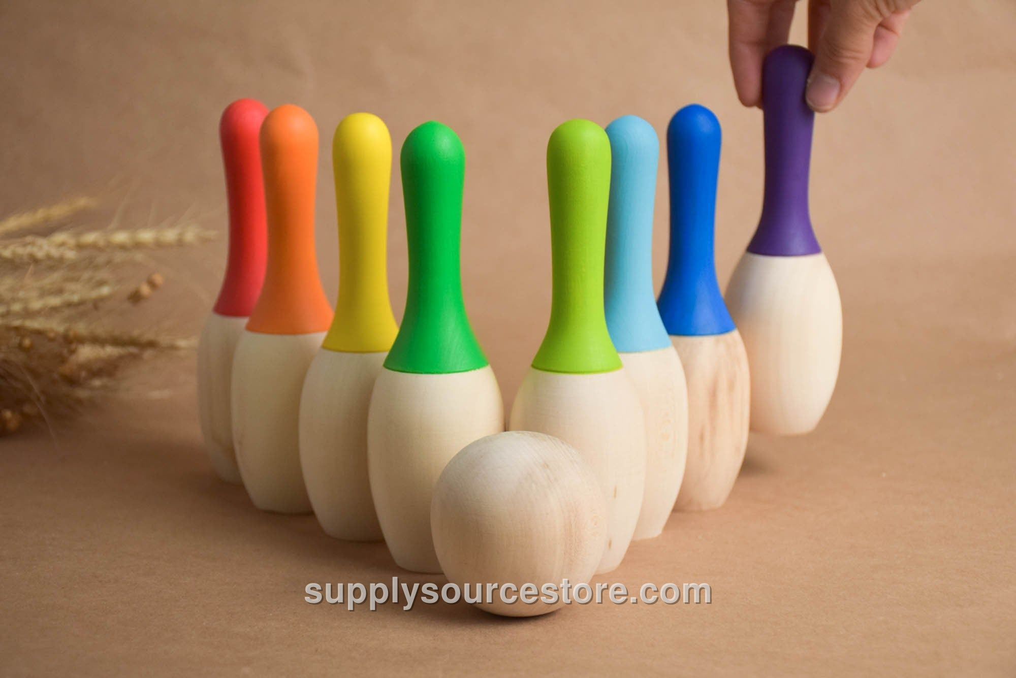 Rainbow Mini Bowling Game