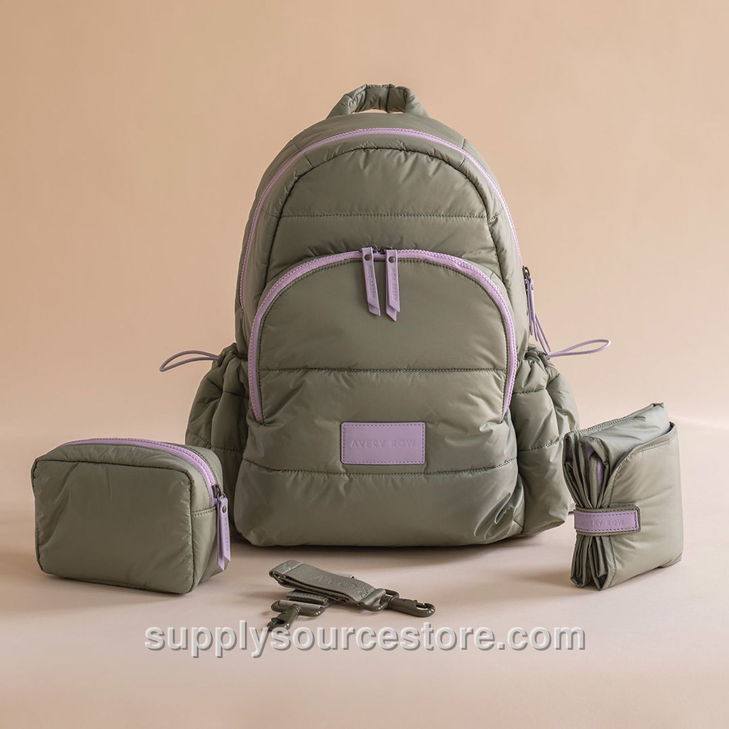 Baby Changing Backpack - Olive