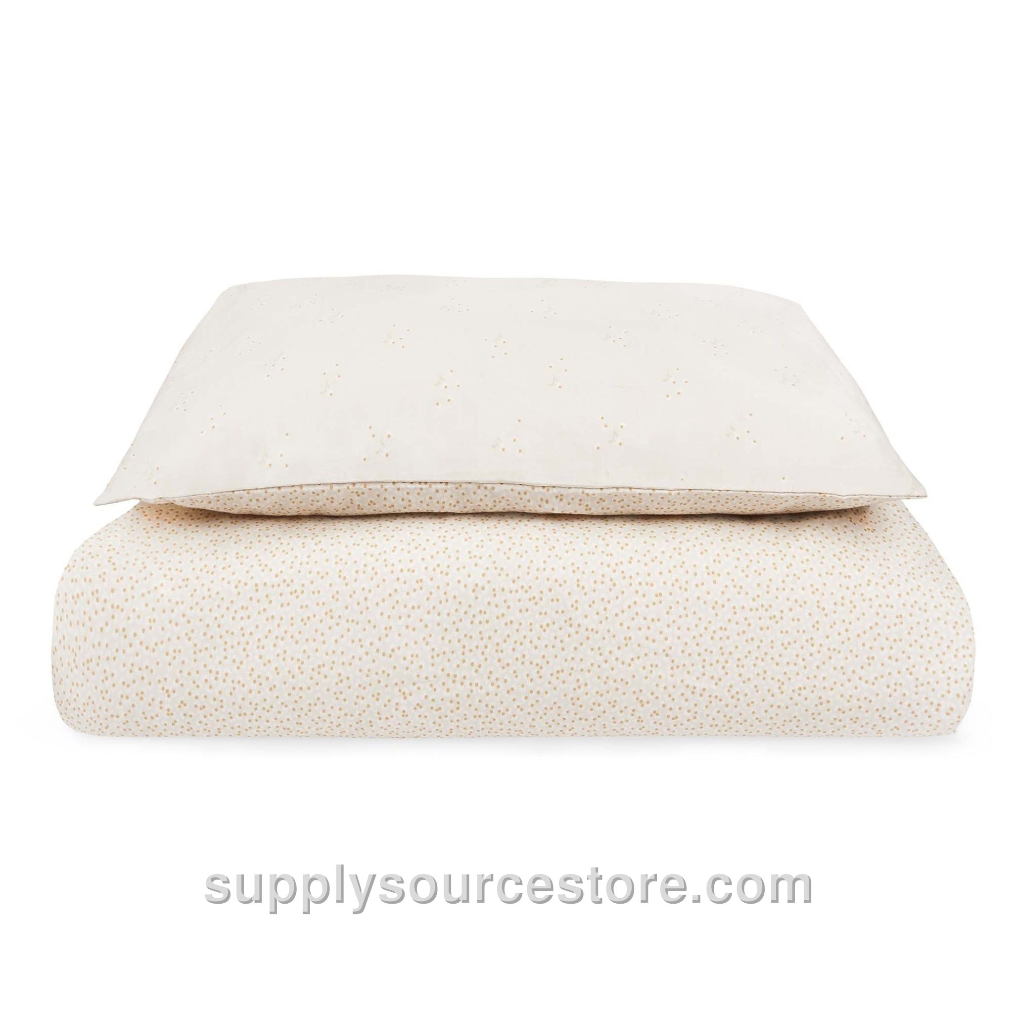 Organic Cotton Cotbed Bedding Set - Wild Chamomile