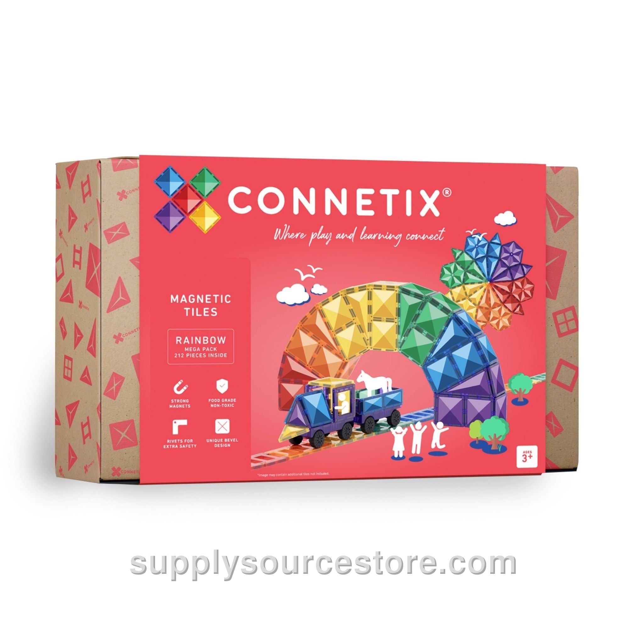 Magnetic Tiles 212 Mega Pack