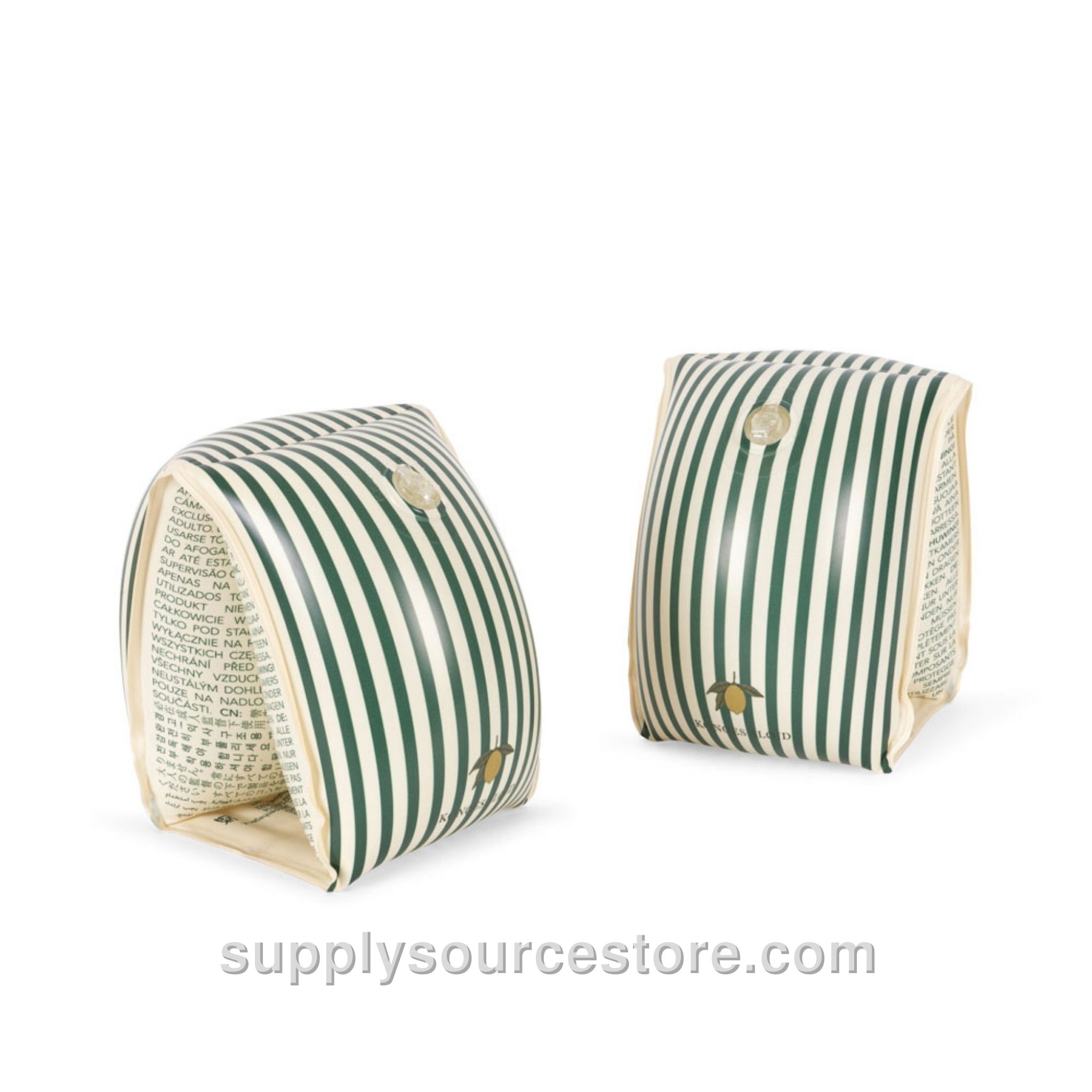 Water Wings – Green Stripe