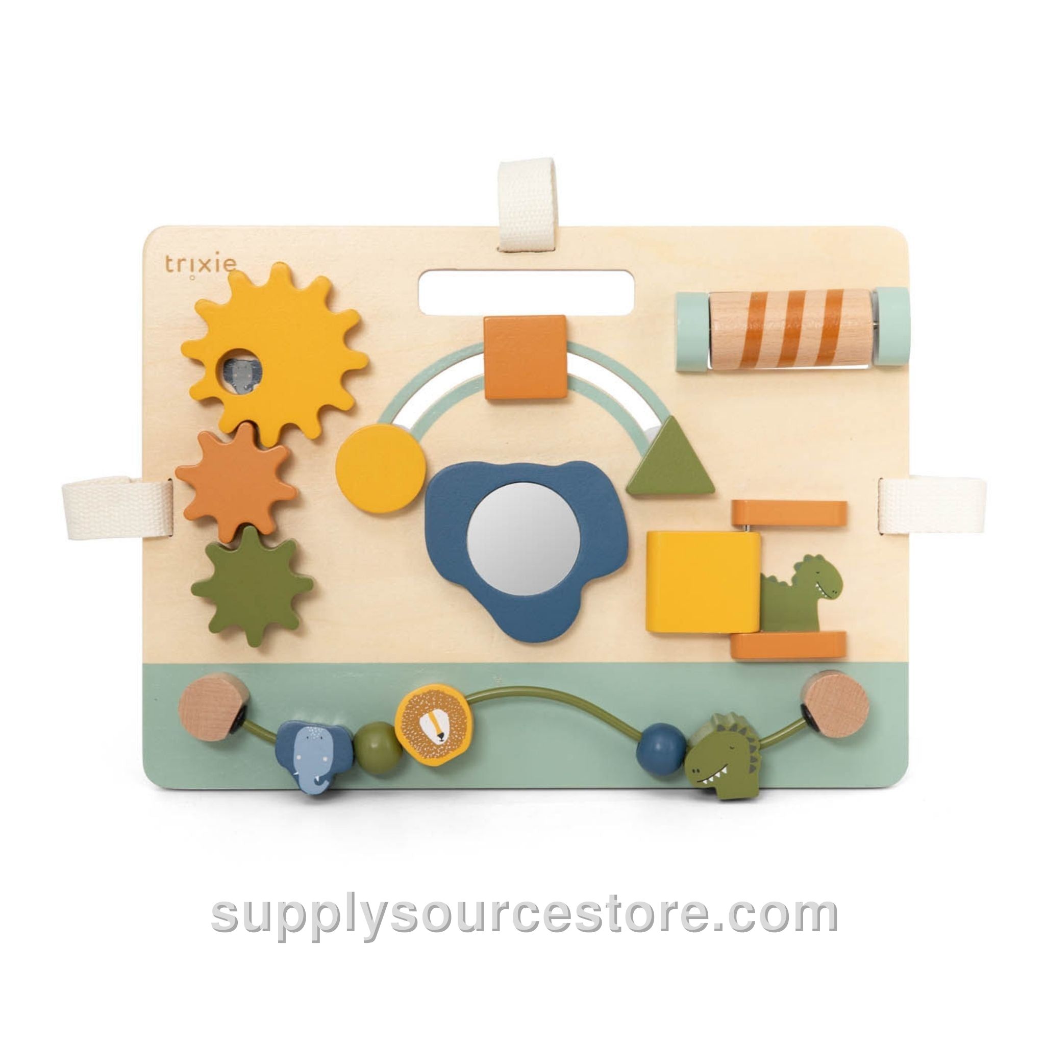 Wooden Activity Panel - Mrs. Elephant