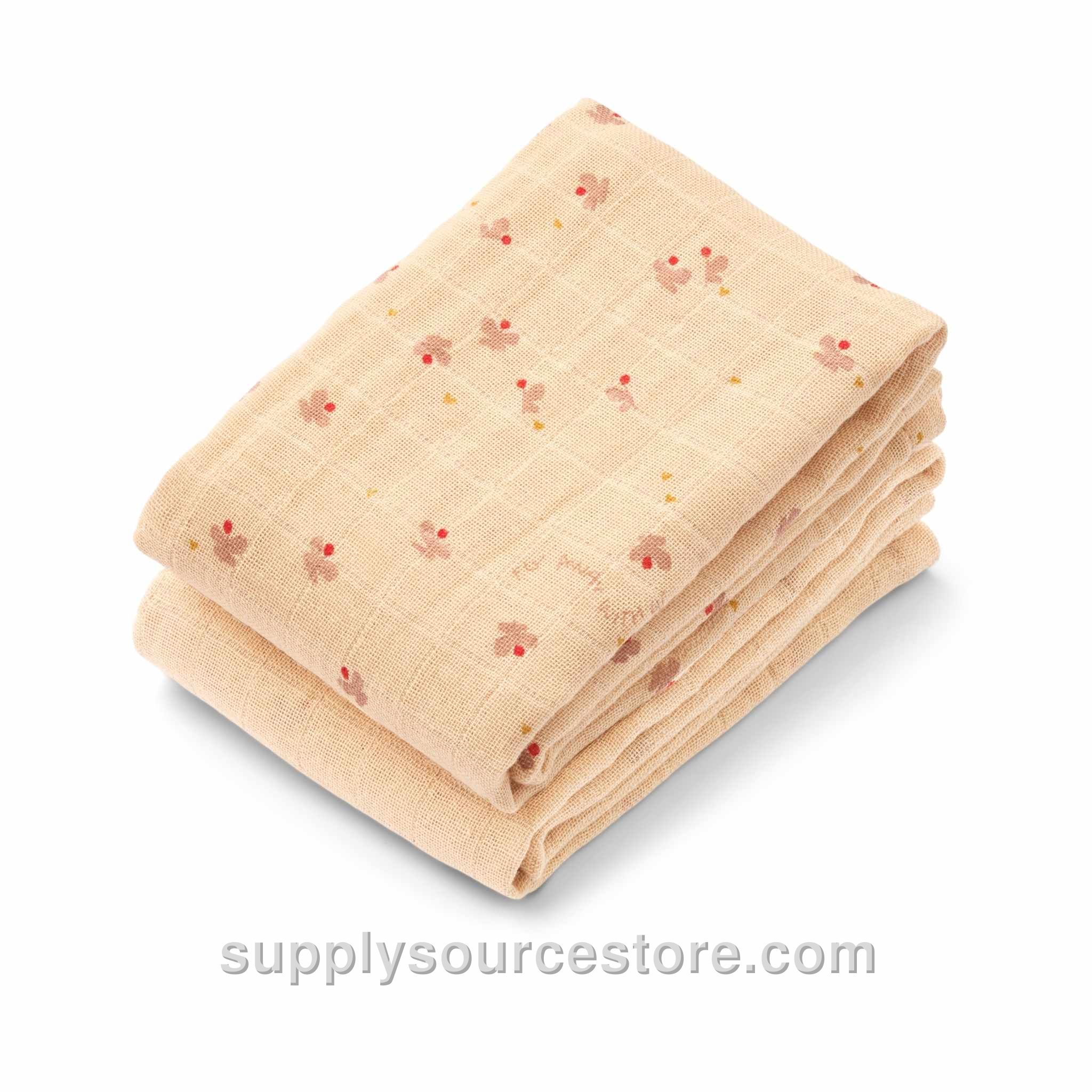 Lewis Muslin Cloth 2-Pack - Mini Butterfly / Apple Blossom Mix