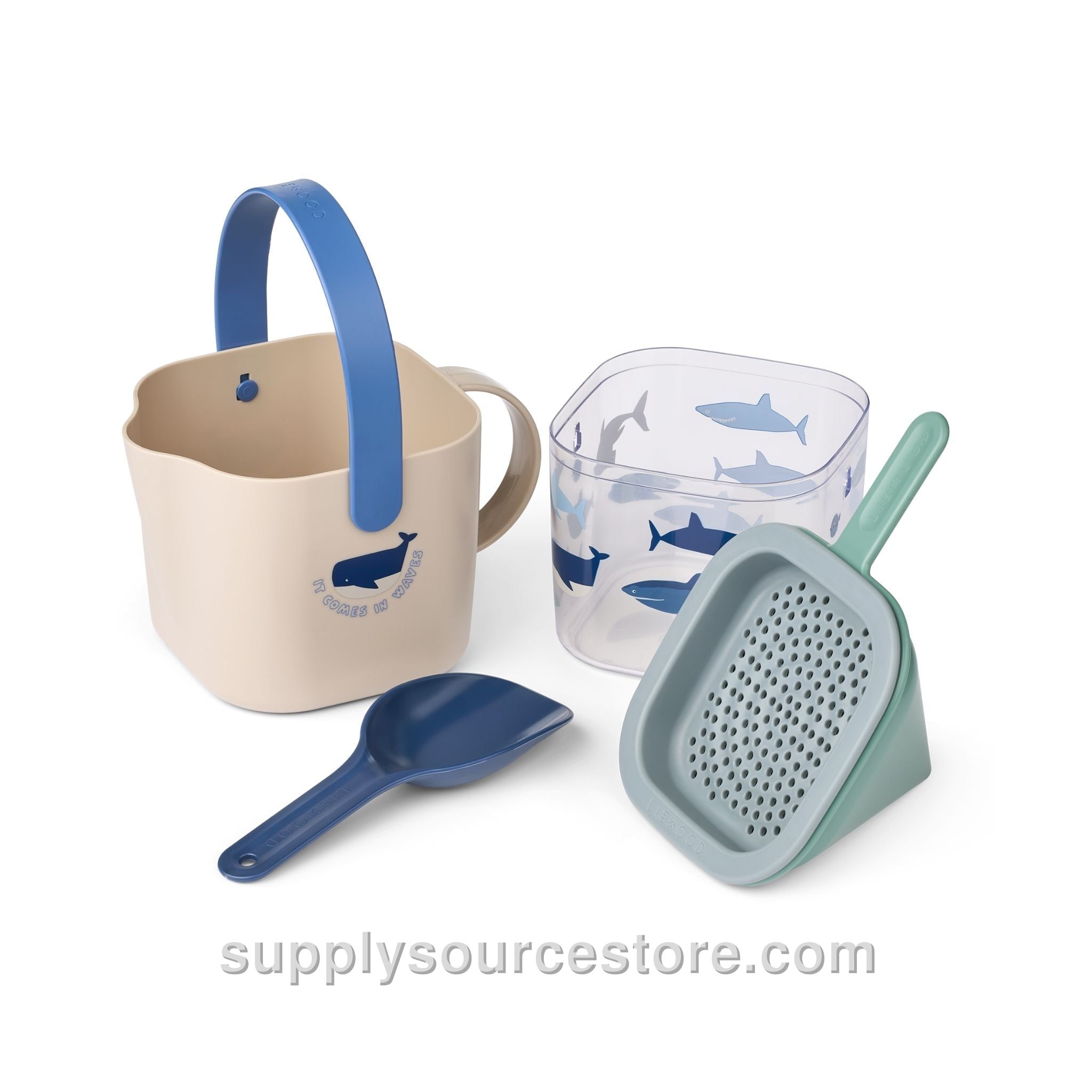 Roald Sand Set - Shark / Dove Blue