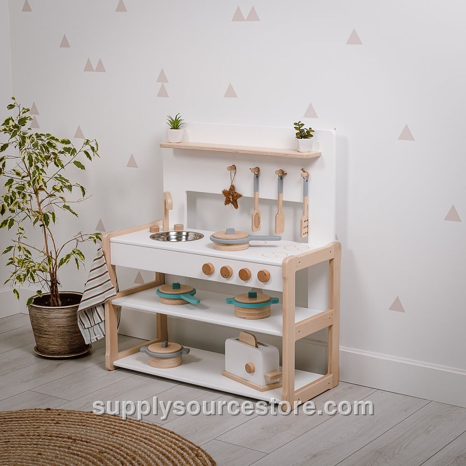 Set Of Montessori Small Bookshelf With