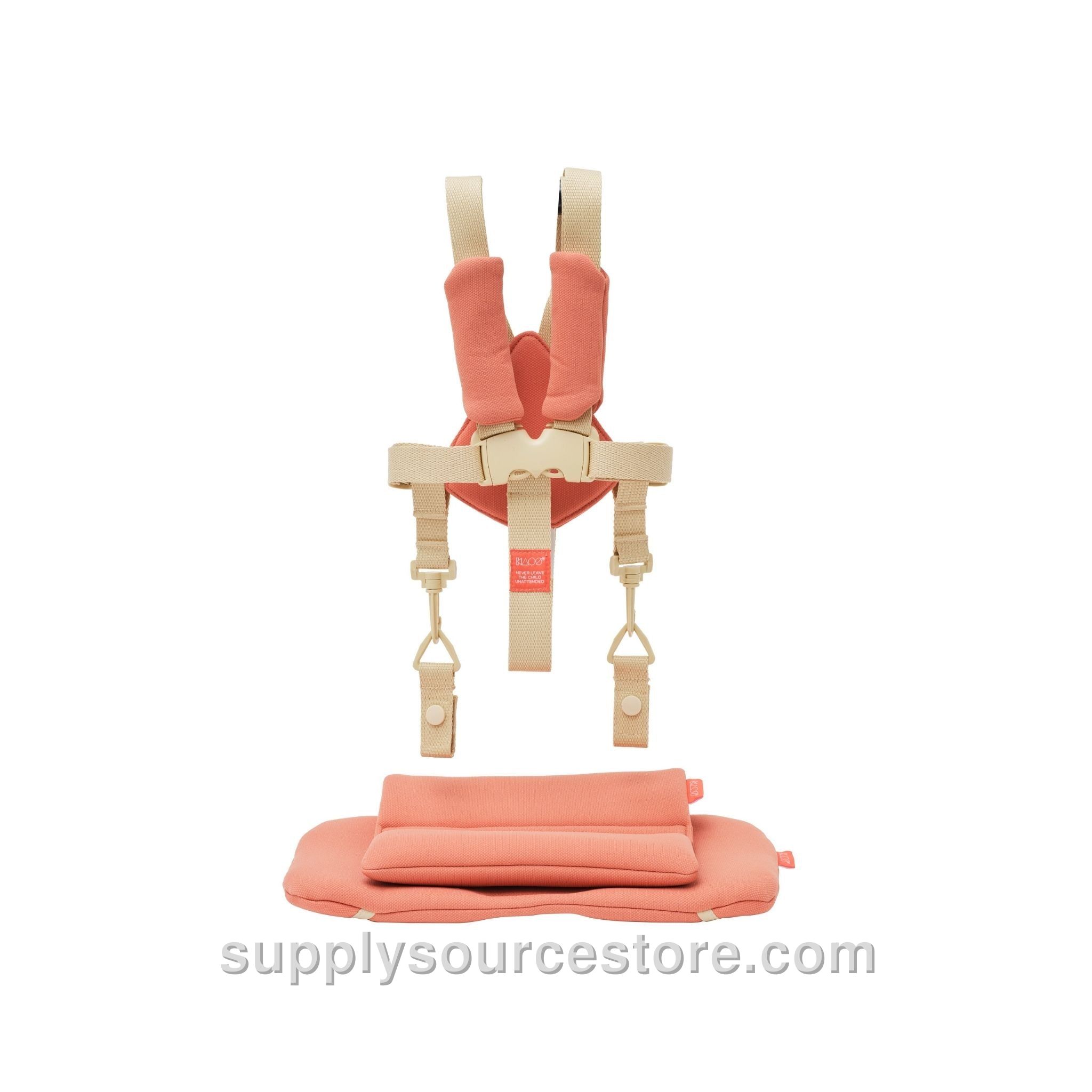 Klapp Jr. Harness & Cushion Set - Terracotta Pink
