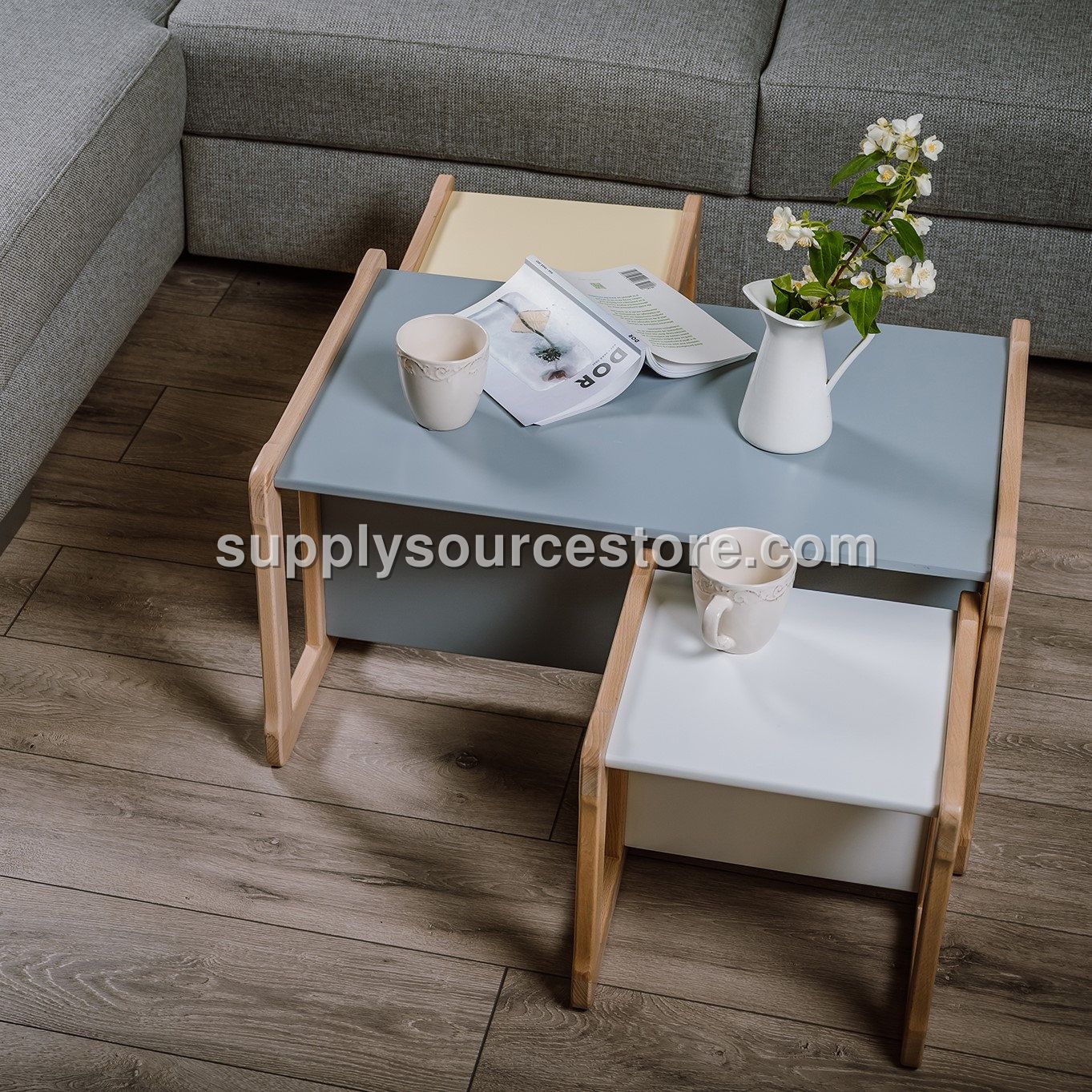 Montessori Wooden Play Kitchen Pretend