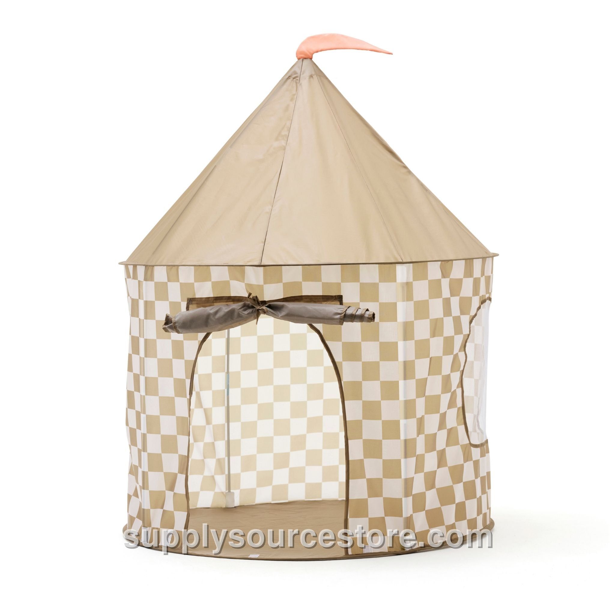 Tent - Check Khaki