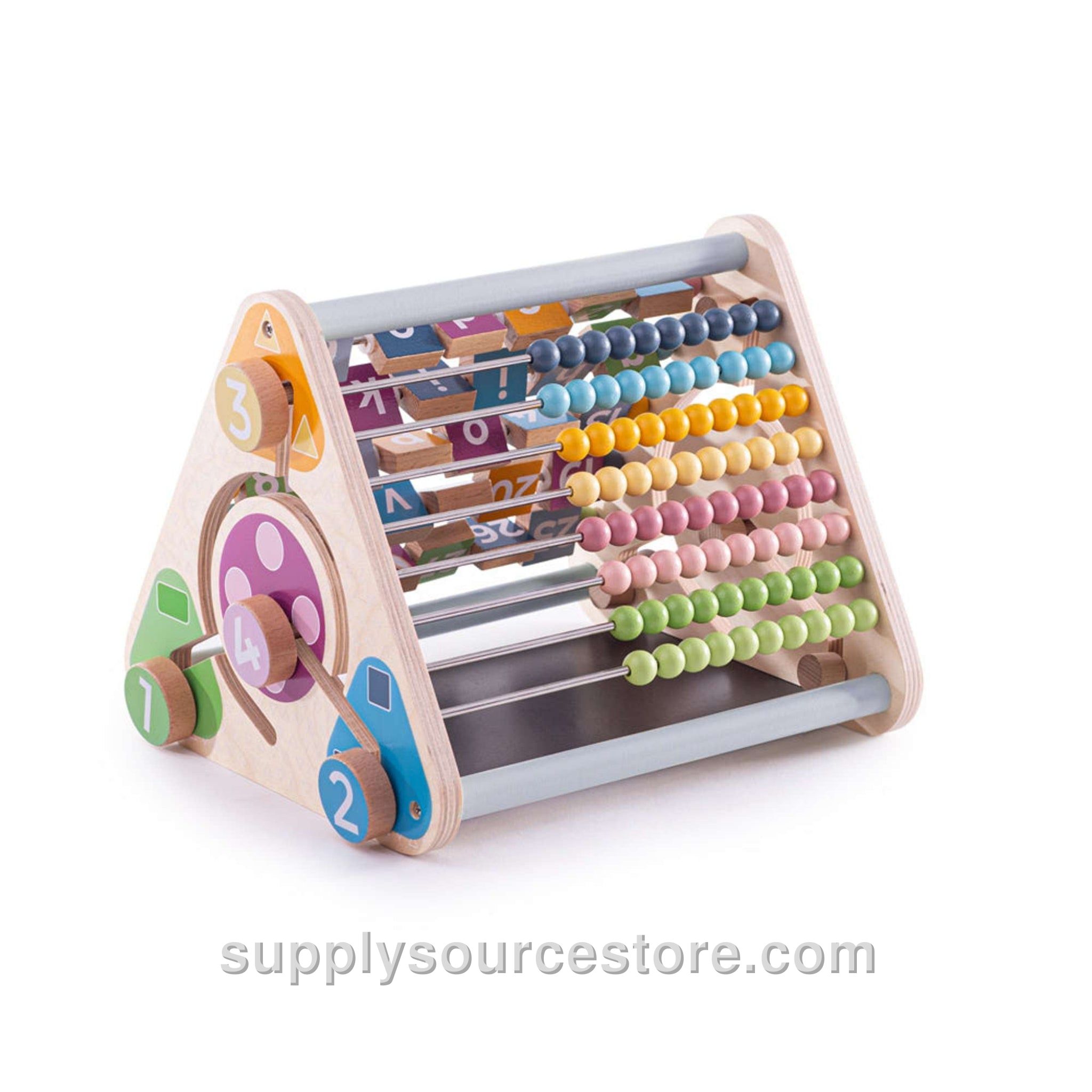 Wooden Triangular Activity Centre
