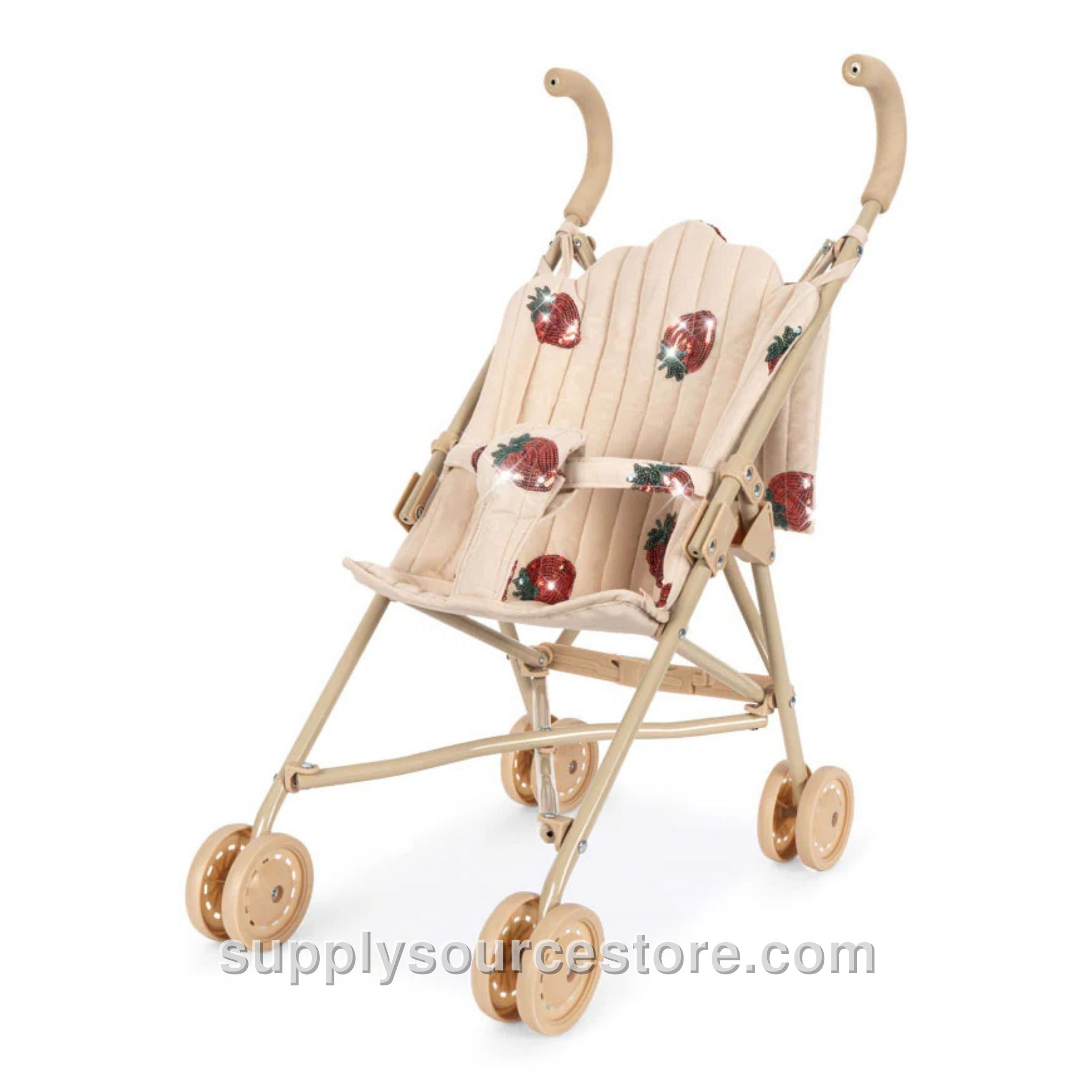 Tulle Doll Stroller - Strawberry