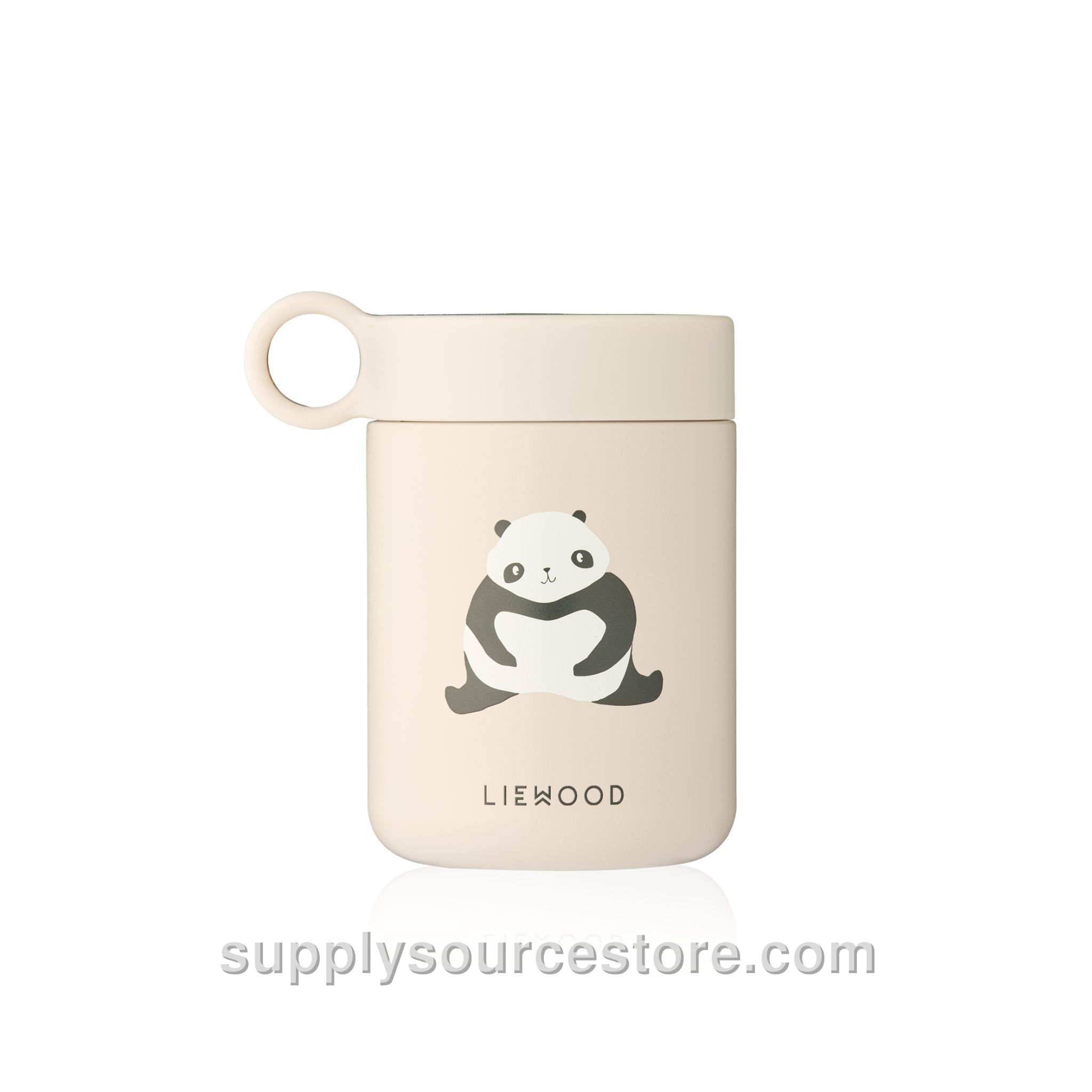 Kiani Printed Food Jar - Panda / Sandy