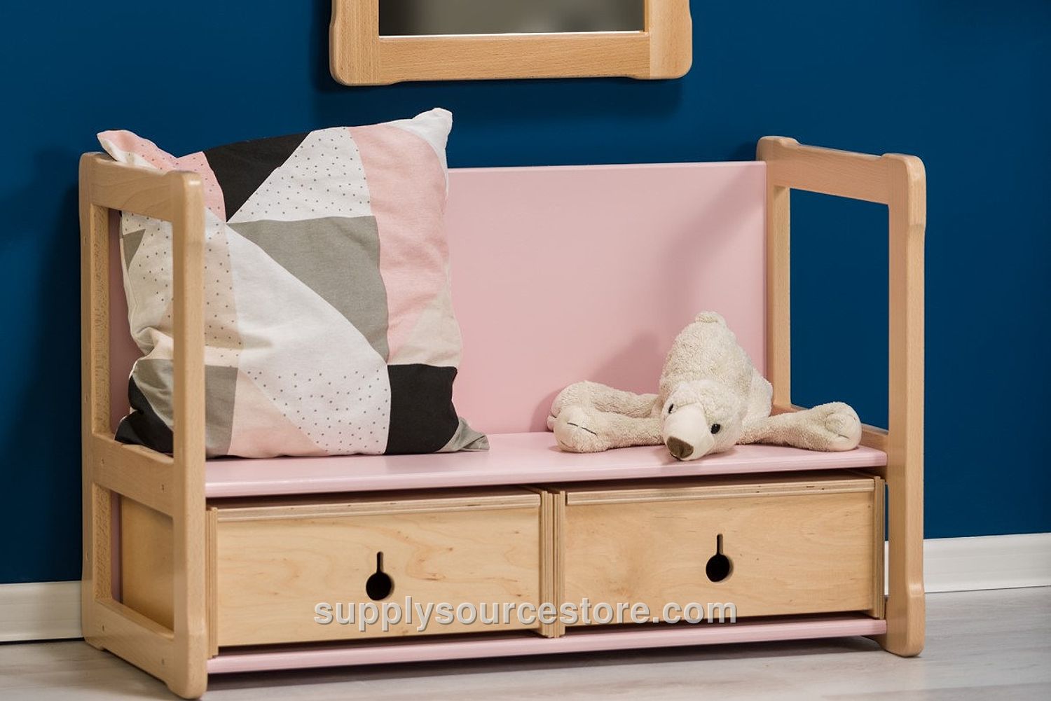 Montessori Shelf Set Beech Wood Small · SS-001473