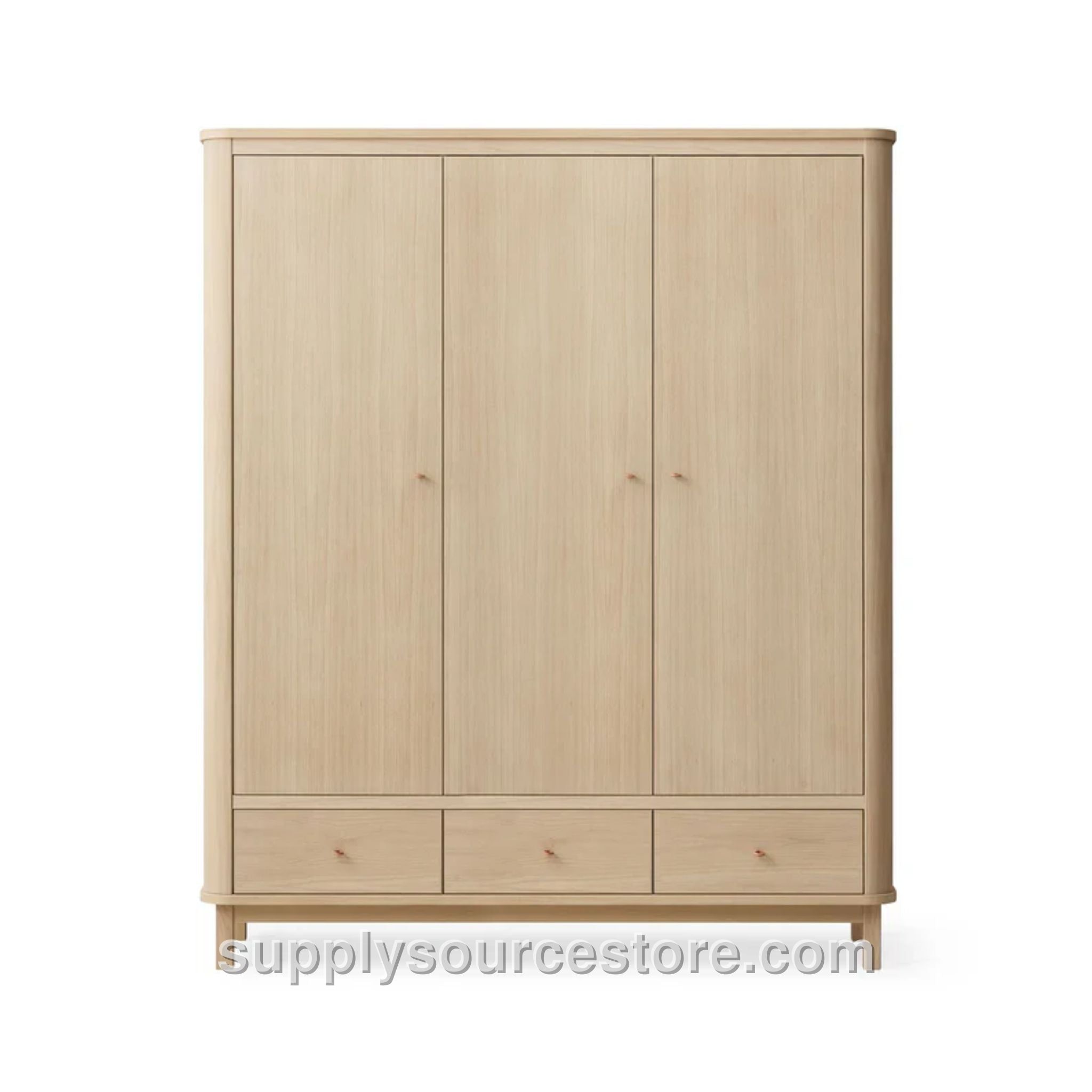 Wood Original Triple Wardrobe - Oak