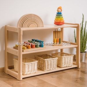 Montessori Bench Double Box Set Solid