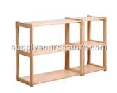 Montessori Midi Shelf Set Beech Wood