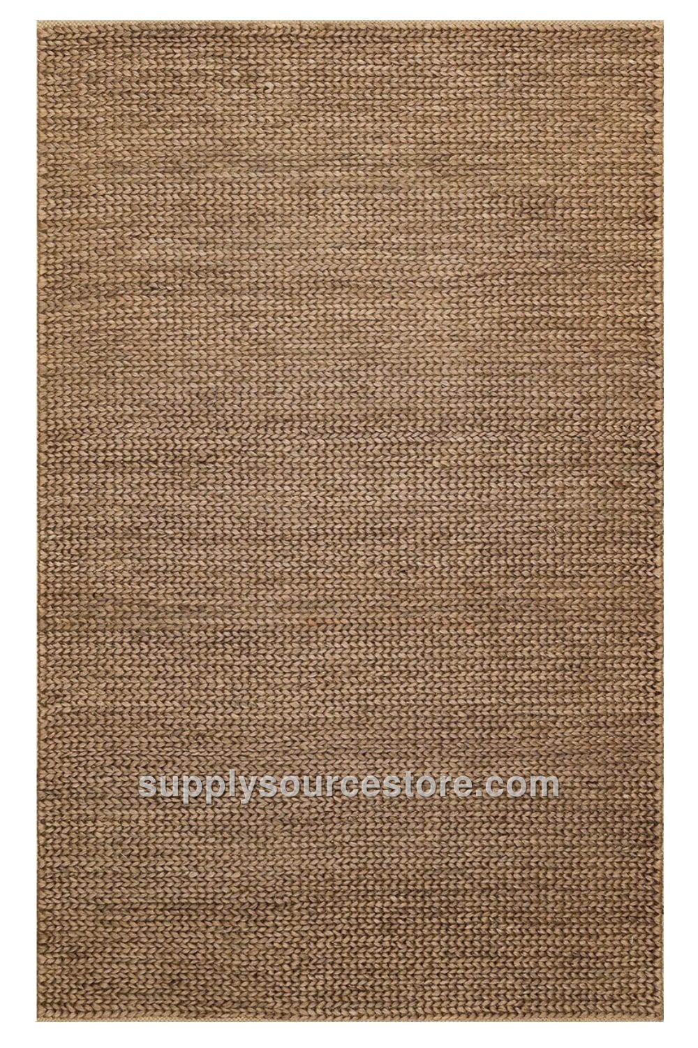 Handwoven Jute Knotted Rug · SS-015092