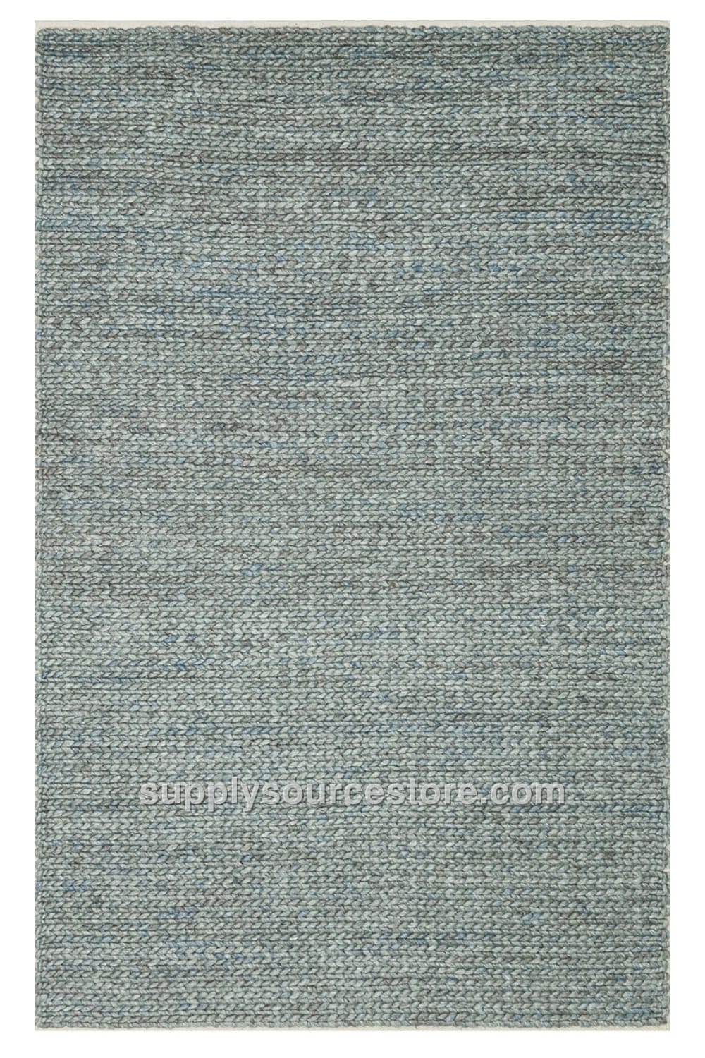 Hand-Woven Knitted Rug