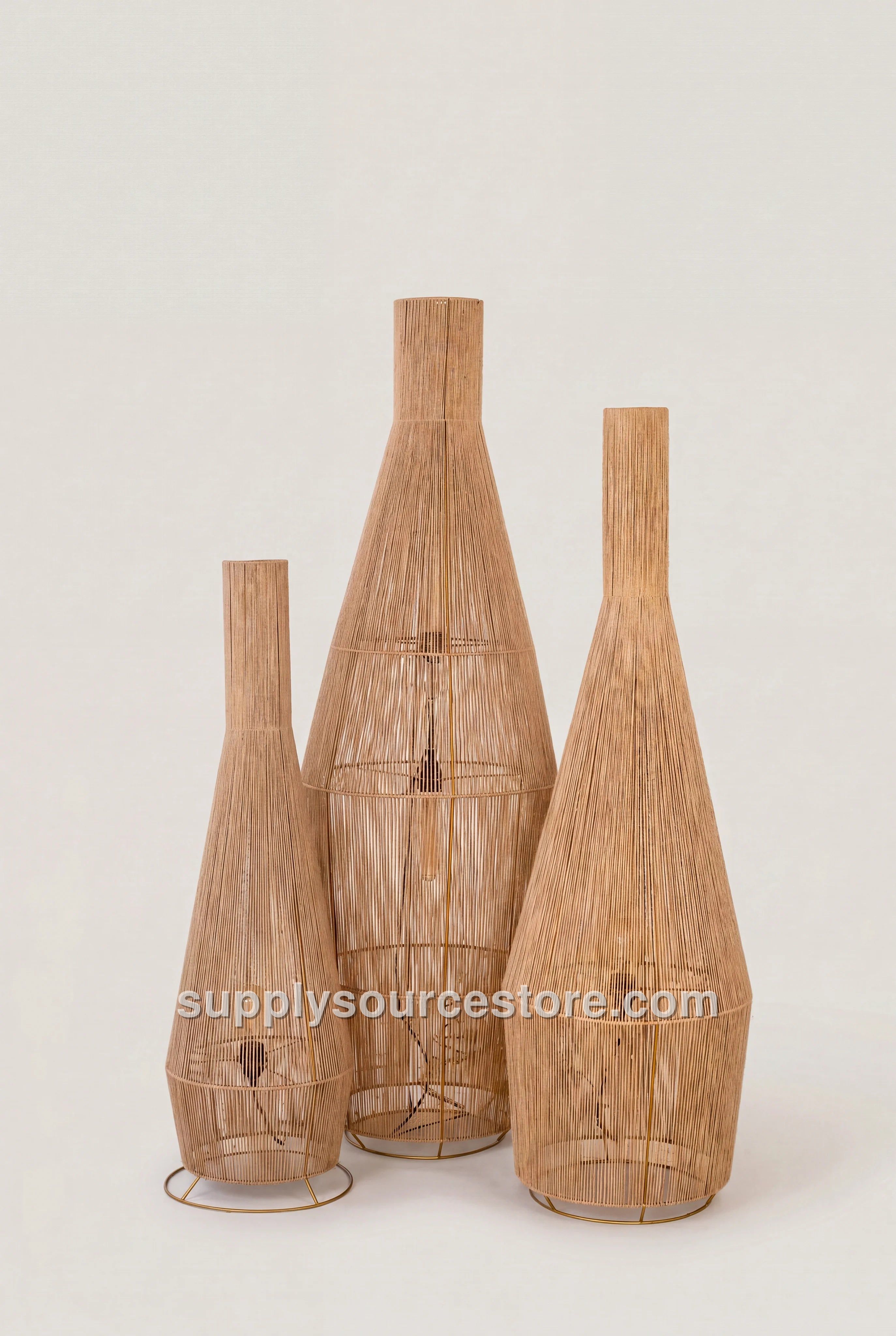 Jute Floor Lamp