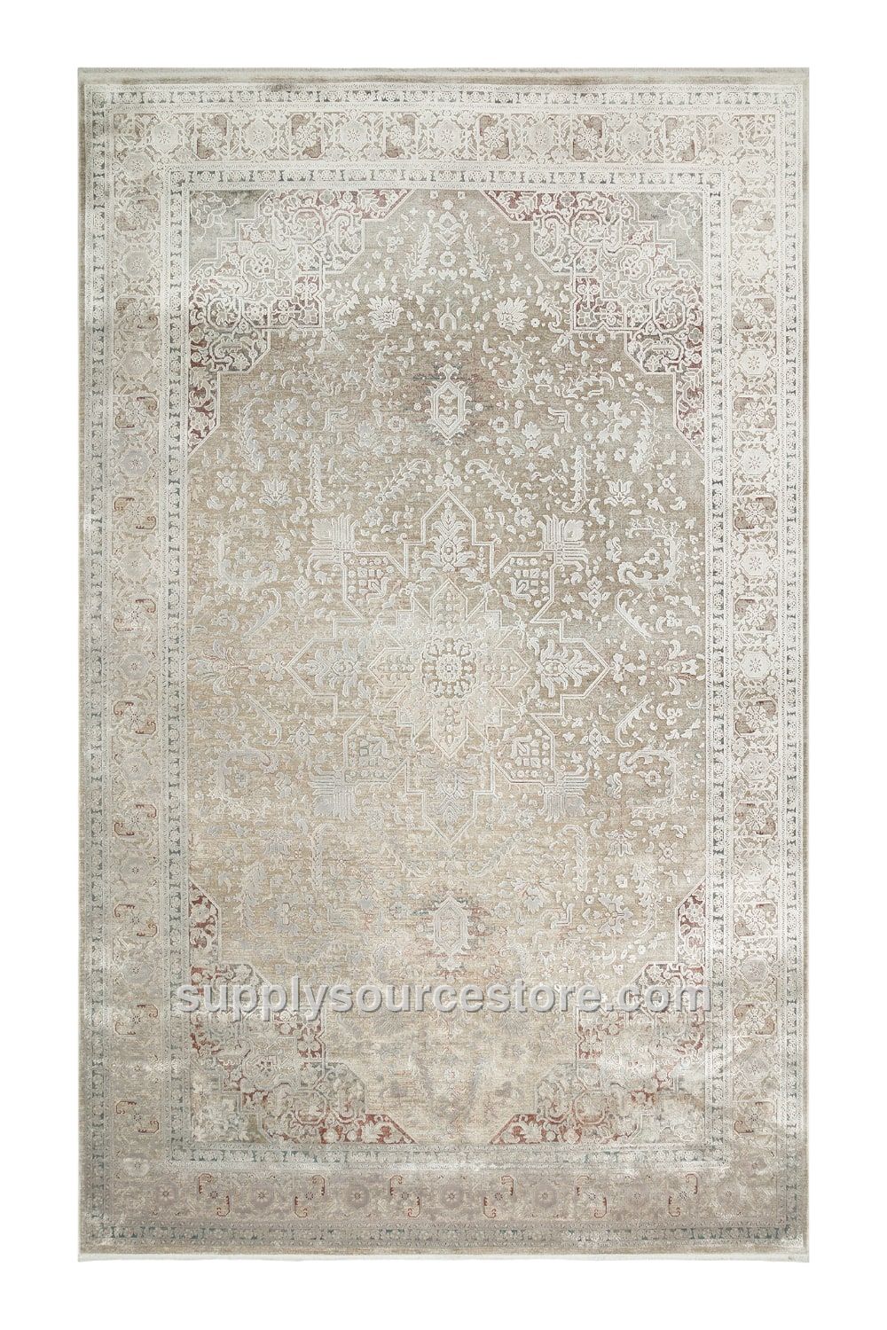 Over-Dyed Vintage Woven Rug · SS-015161