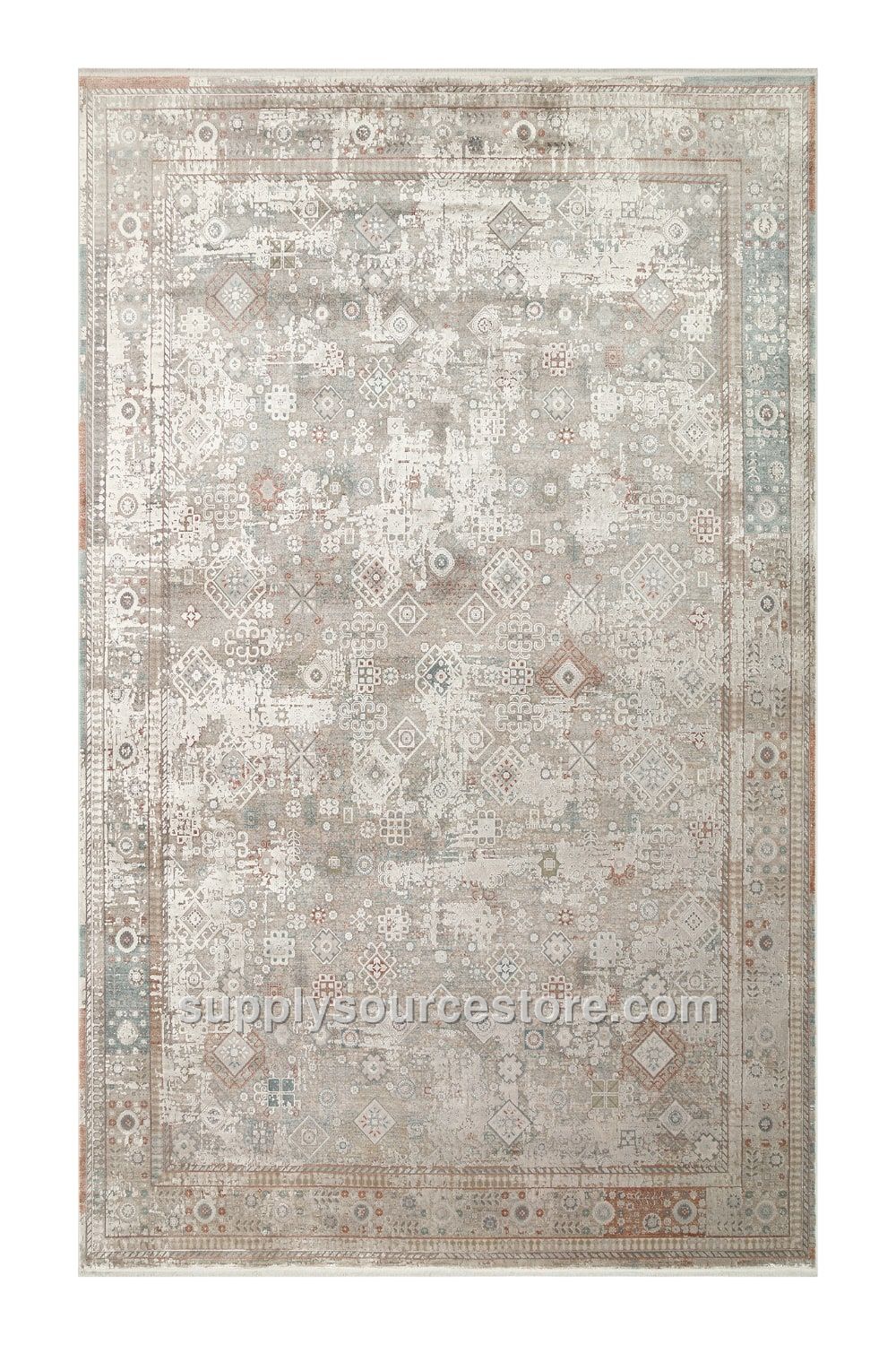 Over-Dyed Vintage Style Woven Rug · SS-015162